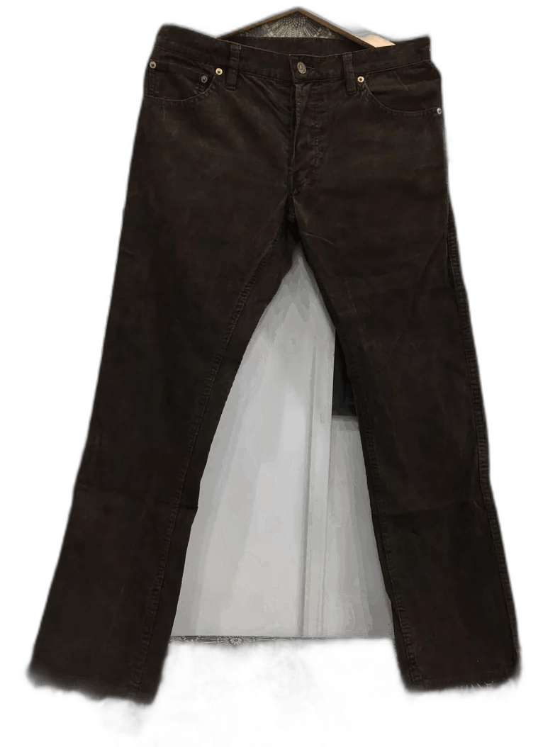Visvim visvim fluxus cords casual pants in mud Size US 26 / EU 42 - 1 Thumbnail