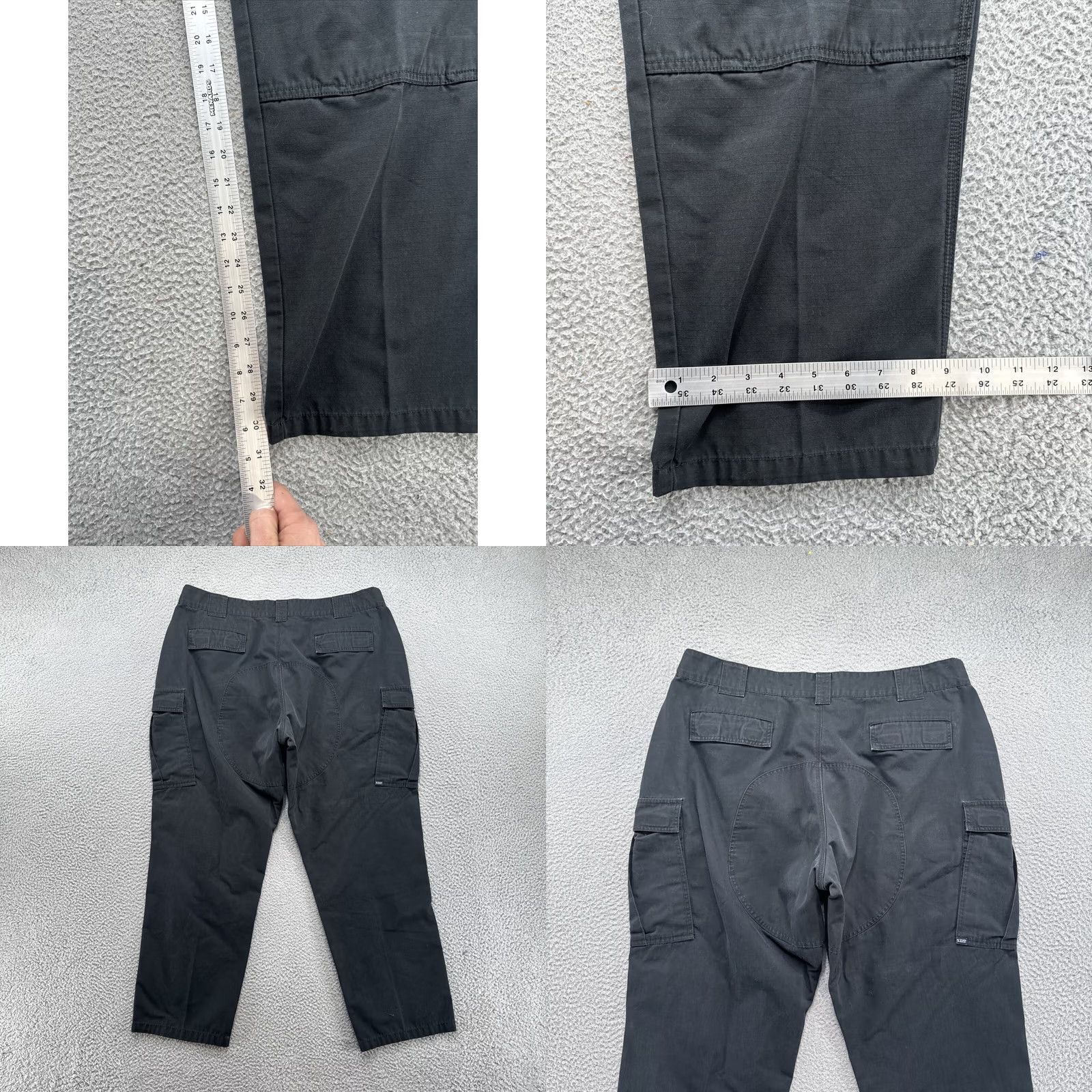 Vintage 5.11 Tactical Pants Cargo 2XL Regular Black Men's TDU Utility Cargo Pocket Size US 39 - 8 Thumbnail