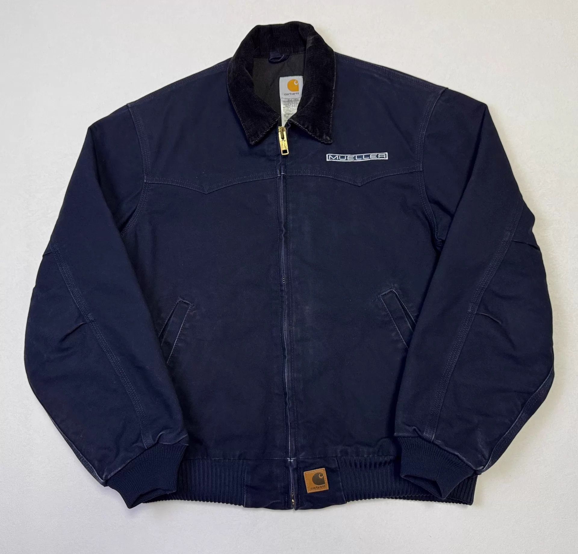 Carhartt Vintage Carhartt J14 MDT Midnight Blue L Jacket Size US L / EU 52-54 / 3 - 2 Thumbnail