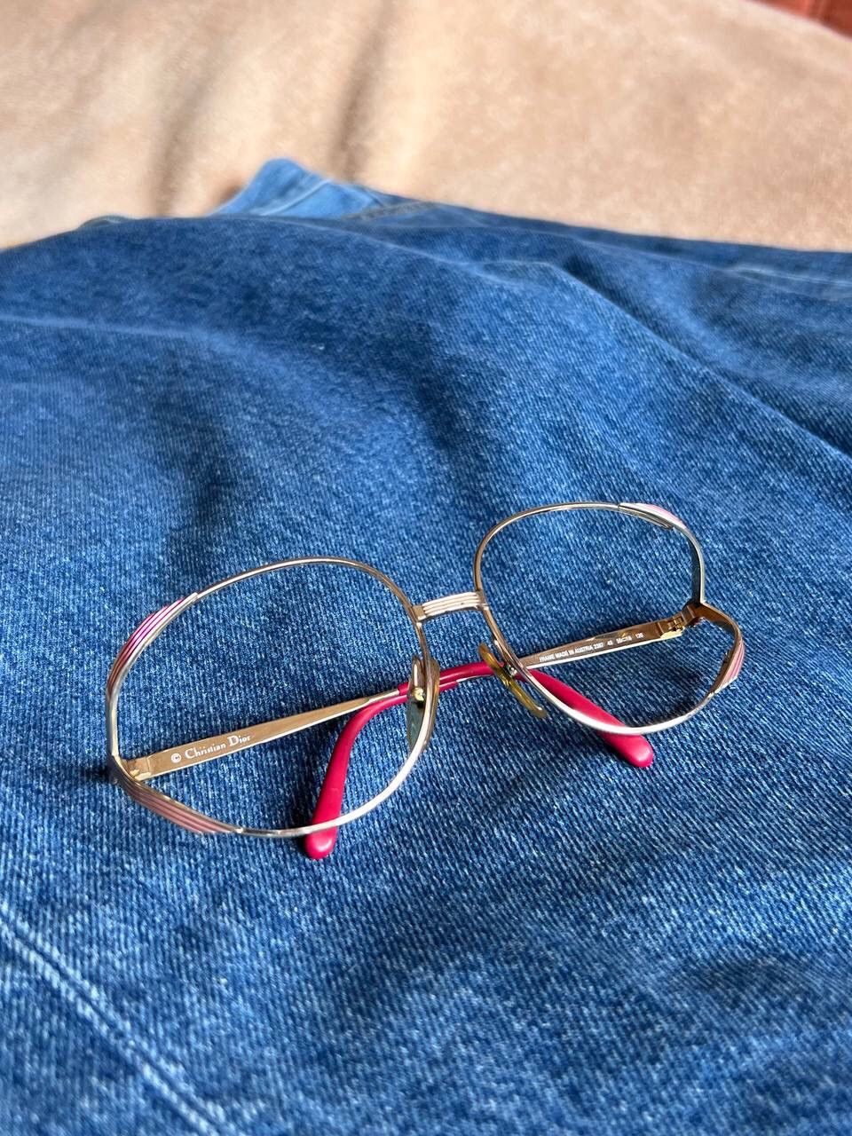 Dior × Vintage Vintage Christian Dior '80s Eyeglasses Frame Made In Austria Size ONE SIZE - 2 Thumbnail
