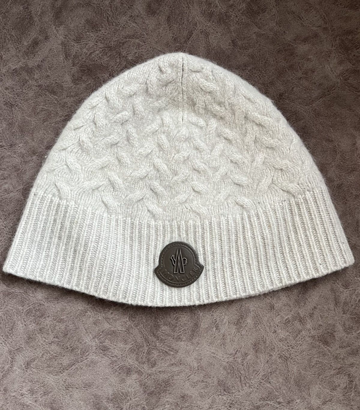 Moncler Moncler Berretto Logo Wool Hat Beanie Size ONE SIZE - 1 Thumbnail