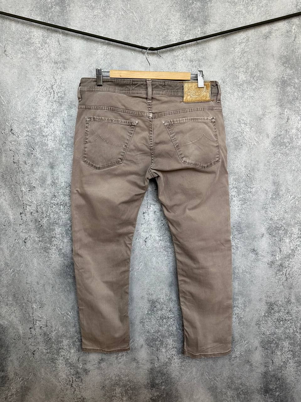 Jacob Cohen Jacob Cohen Tailored Jeans Type 613C Brown Taupe Denim Pants Size US 32 / EU 48 - 2 Thumbnail