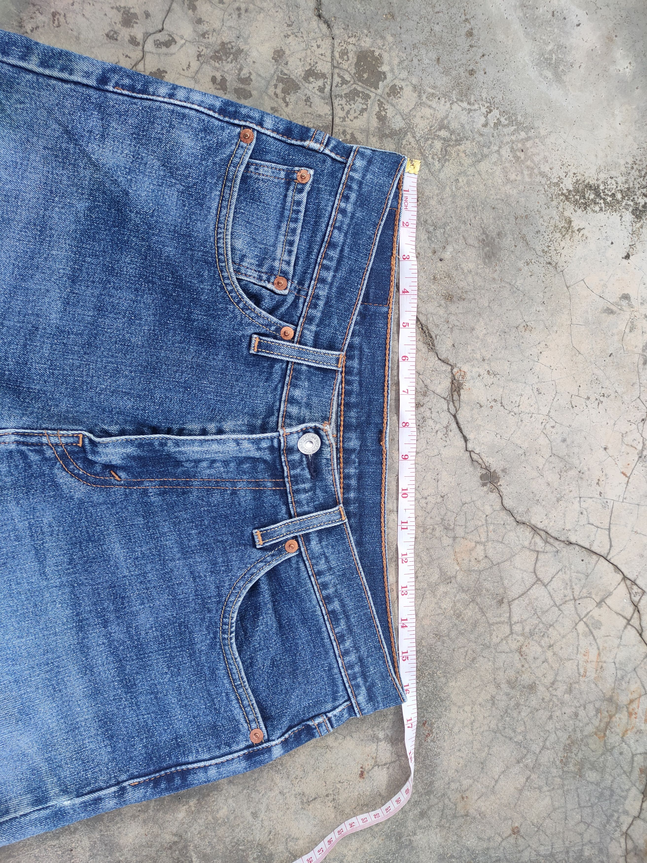 Jean × Levi's Vintage Clothing LEVI'S 541 DISTRESSED JEAN DENIM PANTS Size US 32 / EU 48 - 4 Thumbnail