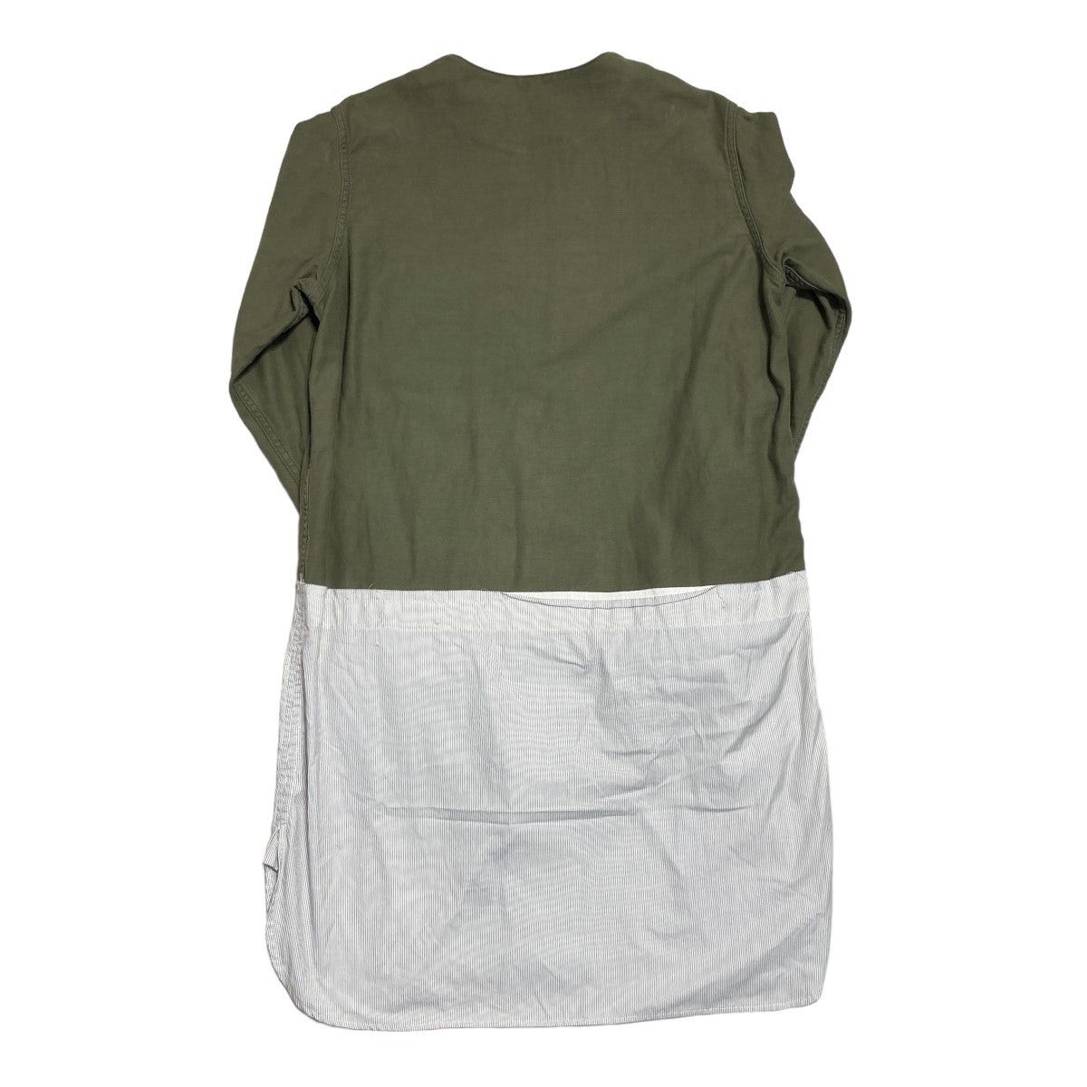 Yohji Yamamoto Yohji Yamamoto Switching long shirt JUR4404-1 Size US M / EU 48-50 / 2 - 2 Thumbnail