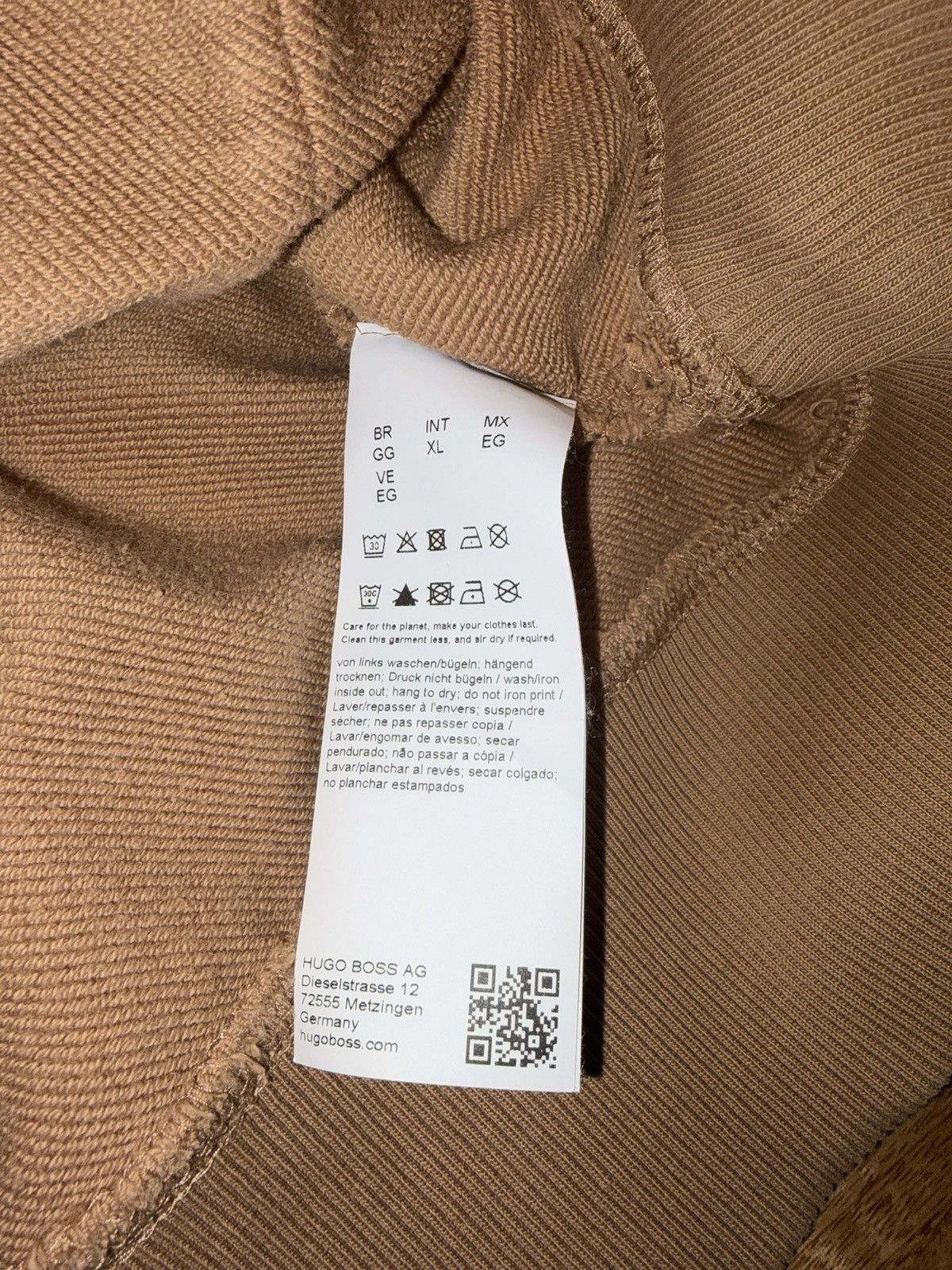 Hugo Boss Hugo Boss Oversized Logo Hoodie Size US XL / EU 56 / 4 - 5 Thumbnail