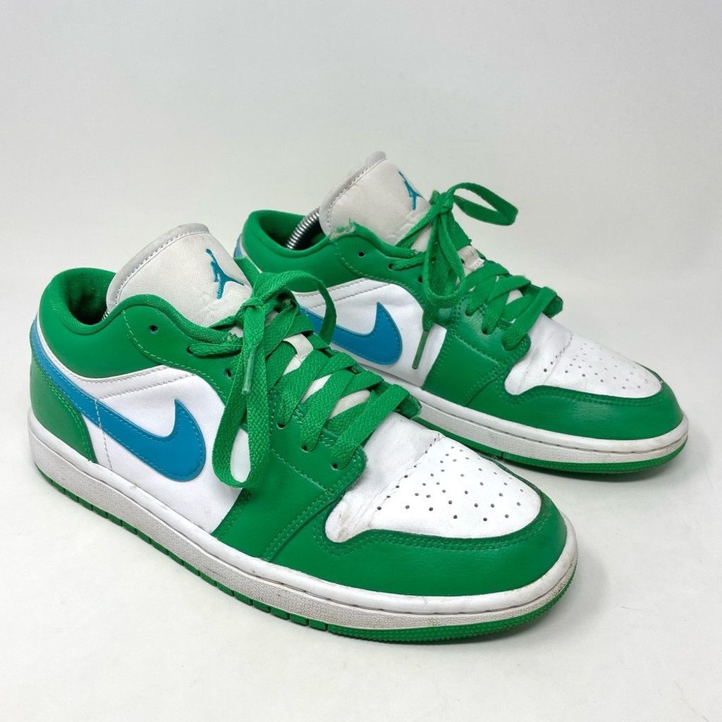 Nike Nike Jordan 1 Low Lucky Green/ Aquatone Size 8.5/40 Size US 8.5 / IT 38.5 - 2 Thumbnail