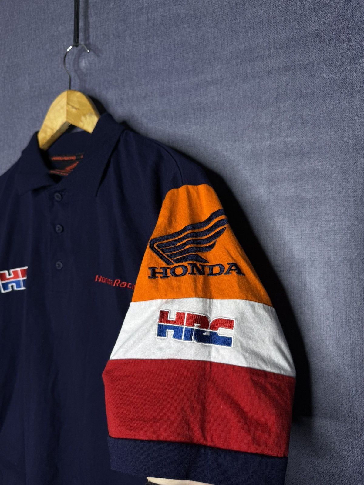 Honda Vintage Honda Racing Polo Shirt Racing Formula 1 Nascar Size US S / EU 44-46 / 1 - 6 Thumbnail