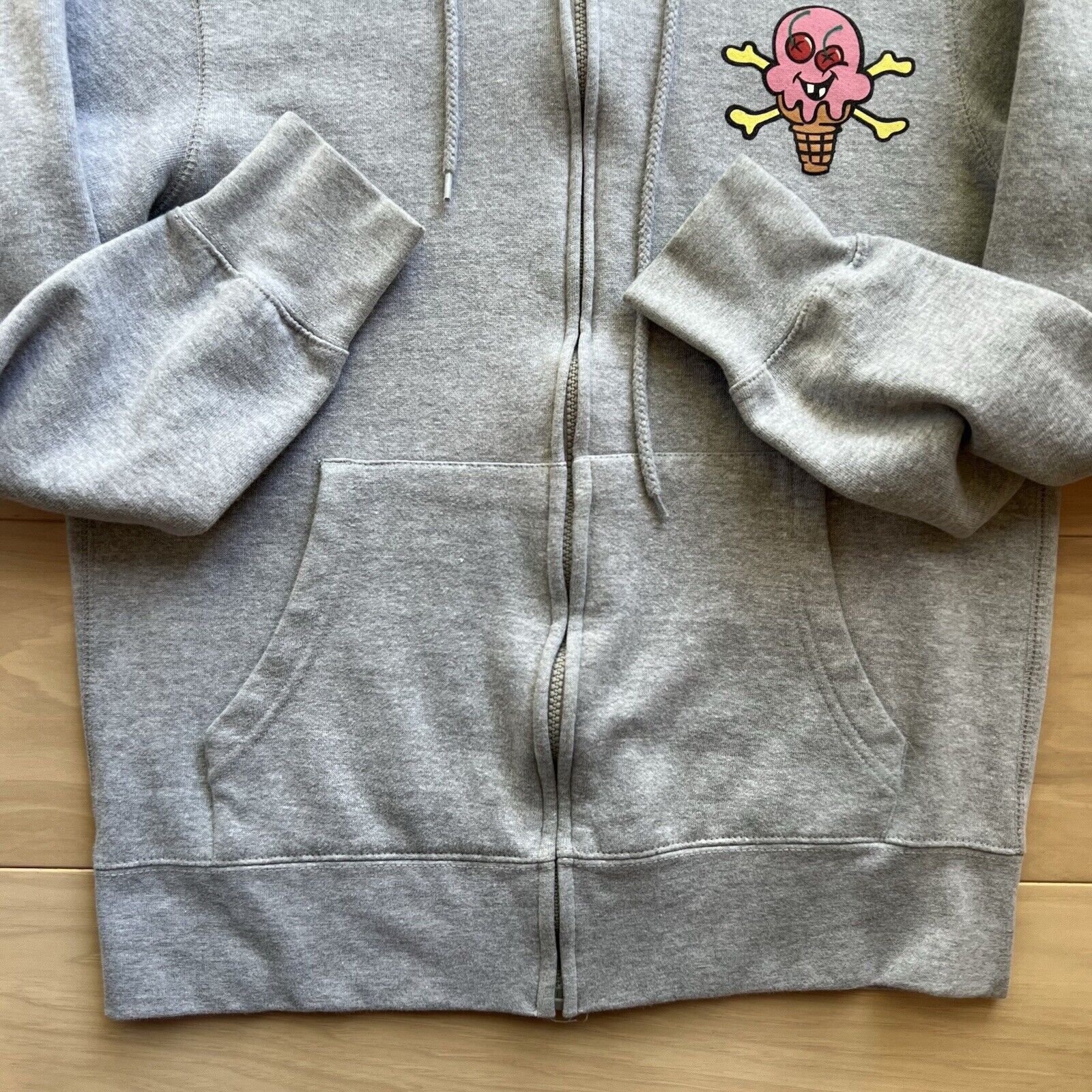Icecream × Vintage Vintage BBC Ice Cream Jacket M Gray Full Zip Y2K Streetwear Size US M / EU 48-50 / 2 - 5 Thumbnail
