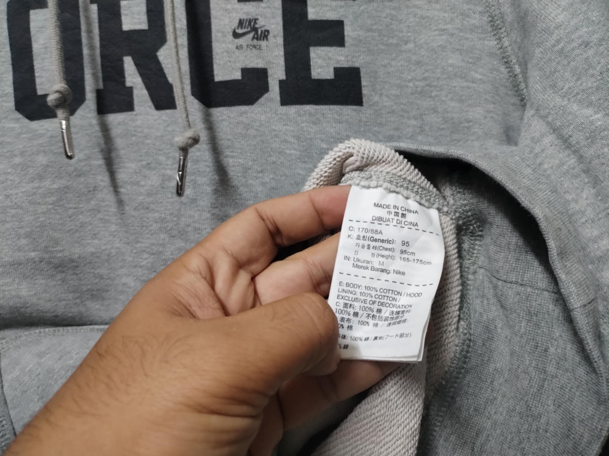 Nike × Vintage VINTAGE NIKE AIR FORCE VERY RARE Size US M / EU 48-50 / 2 - 6 Thumbnail