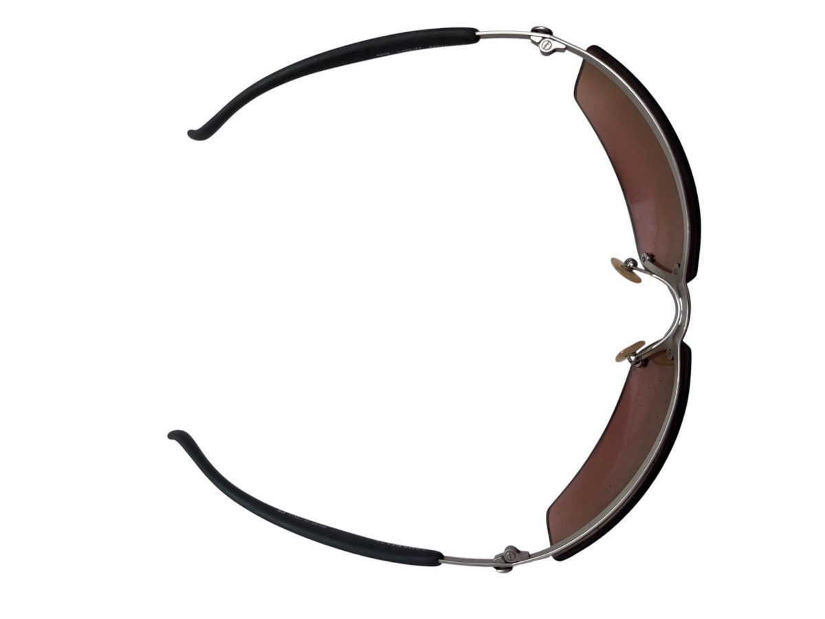Chanel Vintage Rimless Shield Sunglasess 4008 Size ONE SIZE - 9 Thumbnail
