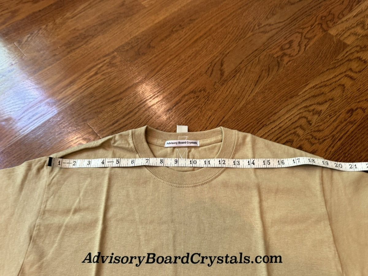 Advisory Board Crystals Medium ABC Website Tee Gold Tan Shirt abc 123. Size US M / EU 48-50 / 2 - 10 Thumbnail