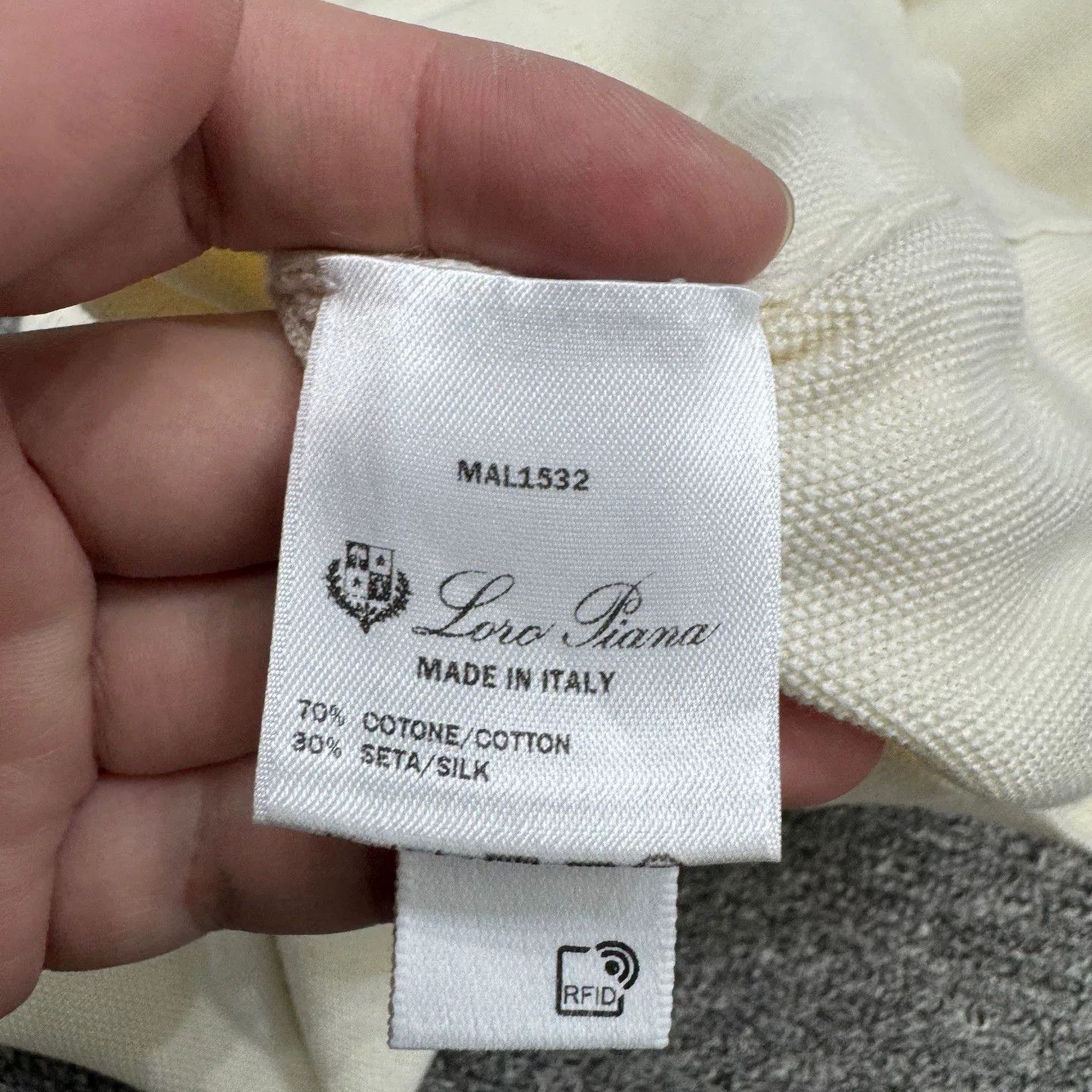 Loro Piana Loro Piana Knitted Short Sleeve Top. Size US L / EU 52-54 / 3 - 3 Thumbnail