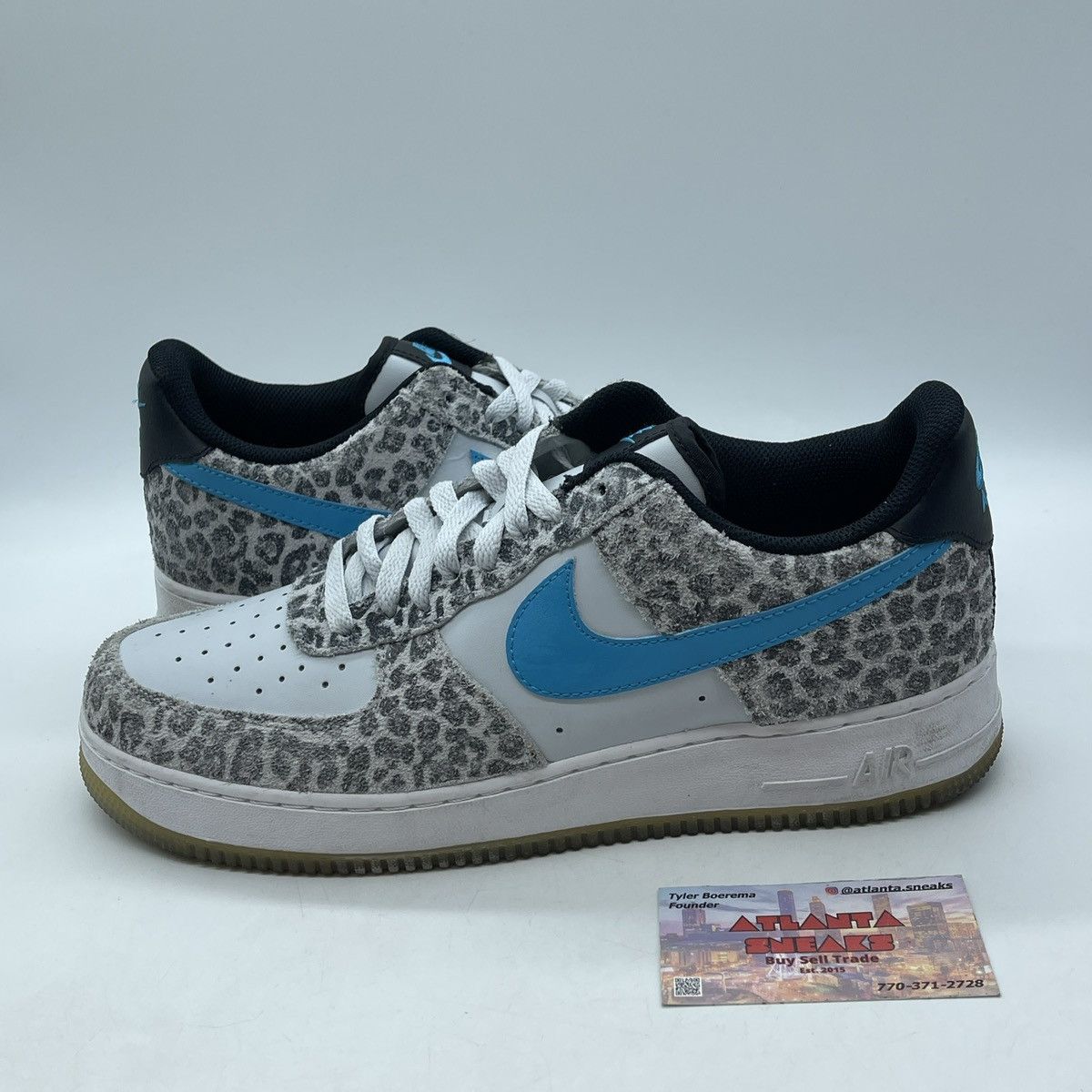 Nike Air Force 1 low snow leopard Size US 11 / EU 44 - 1 Thumbnail