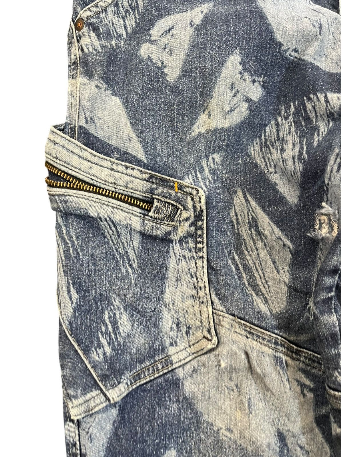 Japanese Brand Vintage TS Design Cargo Artwork Denim Size US 34 / EU 50 - 5 Thumbnail