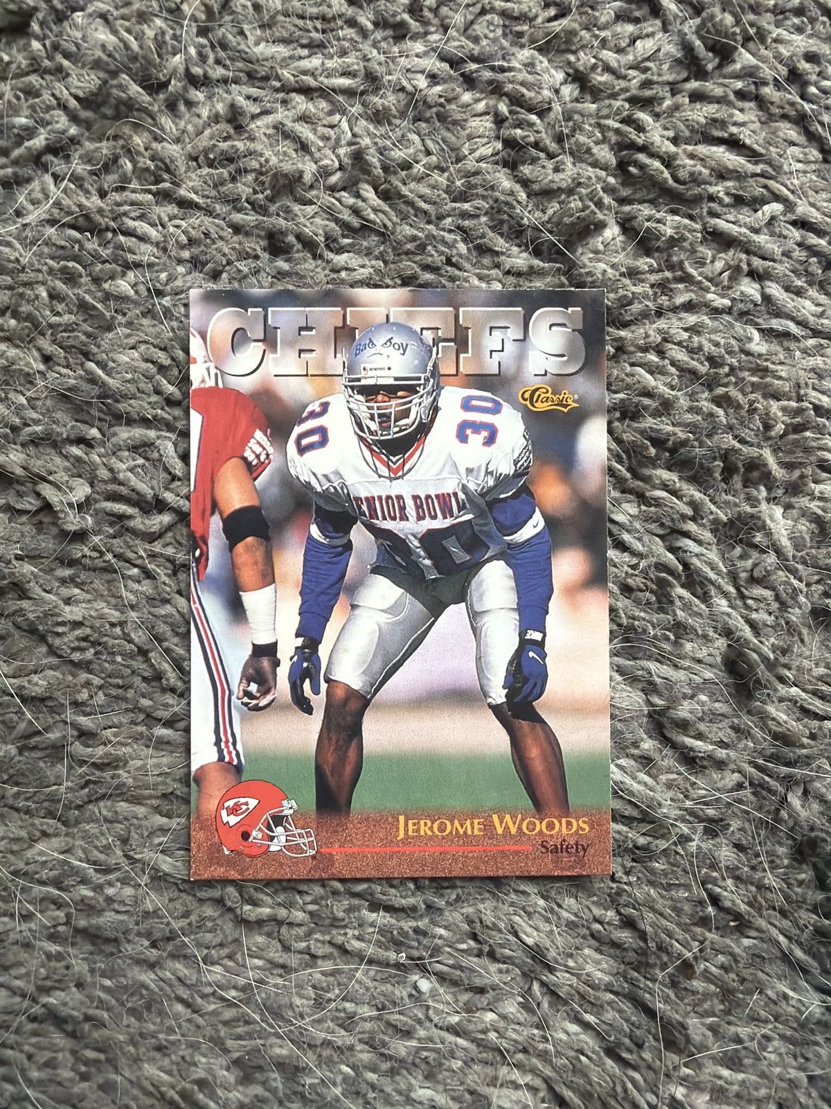 NFL 1996 Classic #22 Jerome Woods Card Size ONE SIZE - 1 Thumbnail