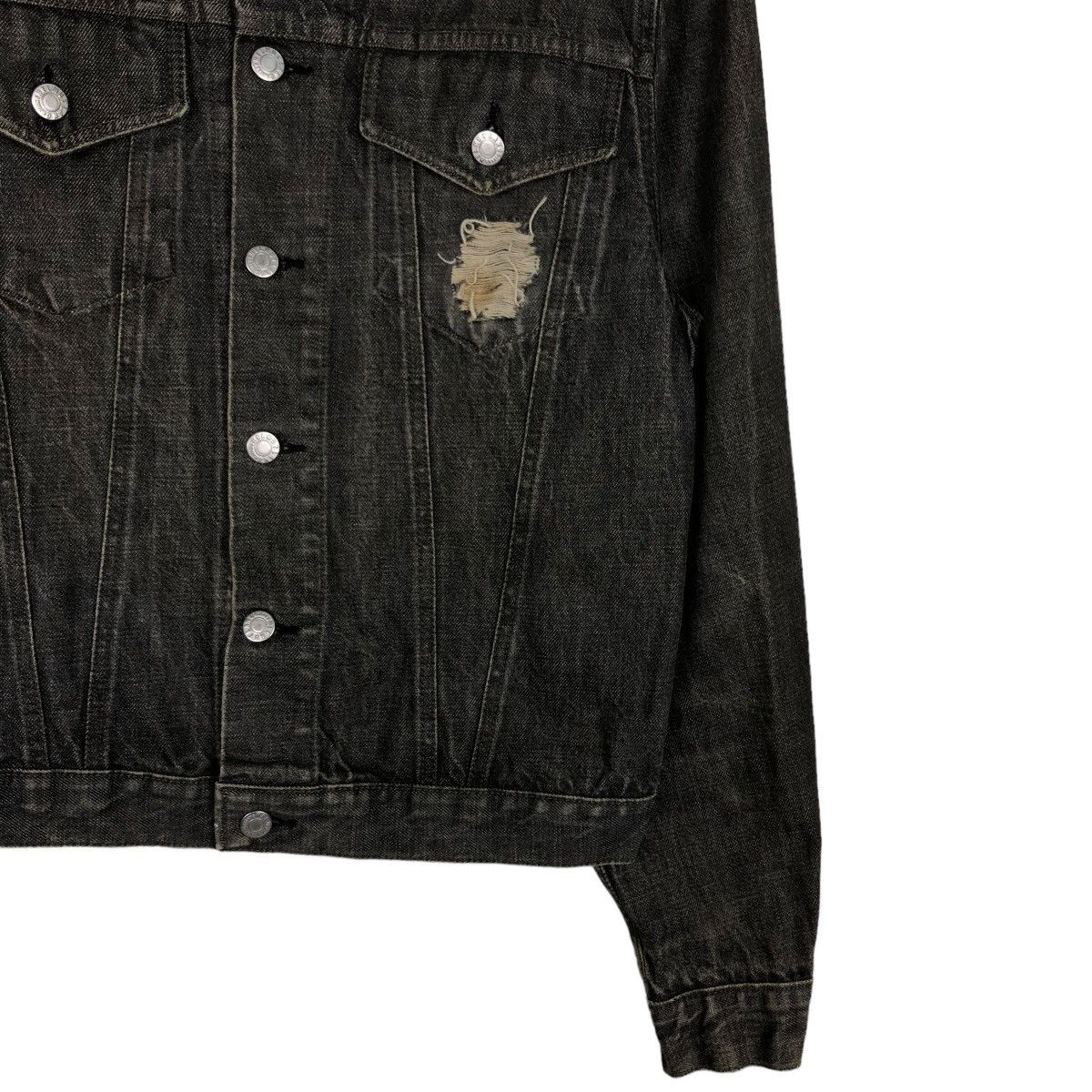 Helmut Lang 🔥VINTAGE HELMUT LANG CLASSIC DENIM TRUCKER JACKET BIKER Size US M / EU 48-50 / 2 - 7 Thumbnail
