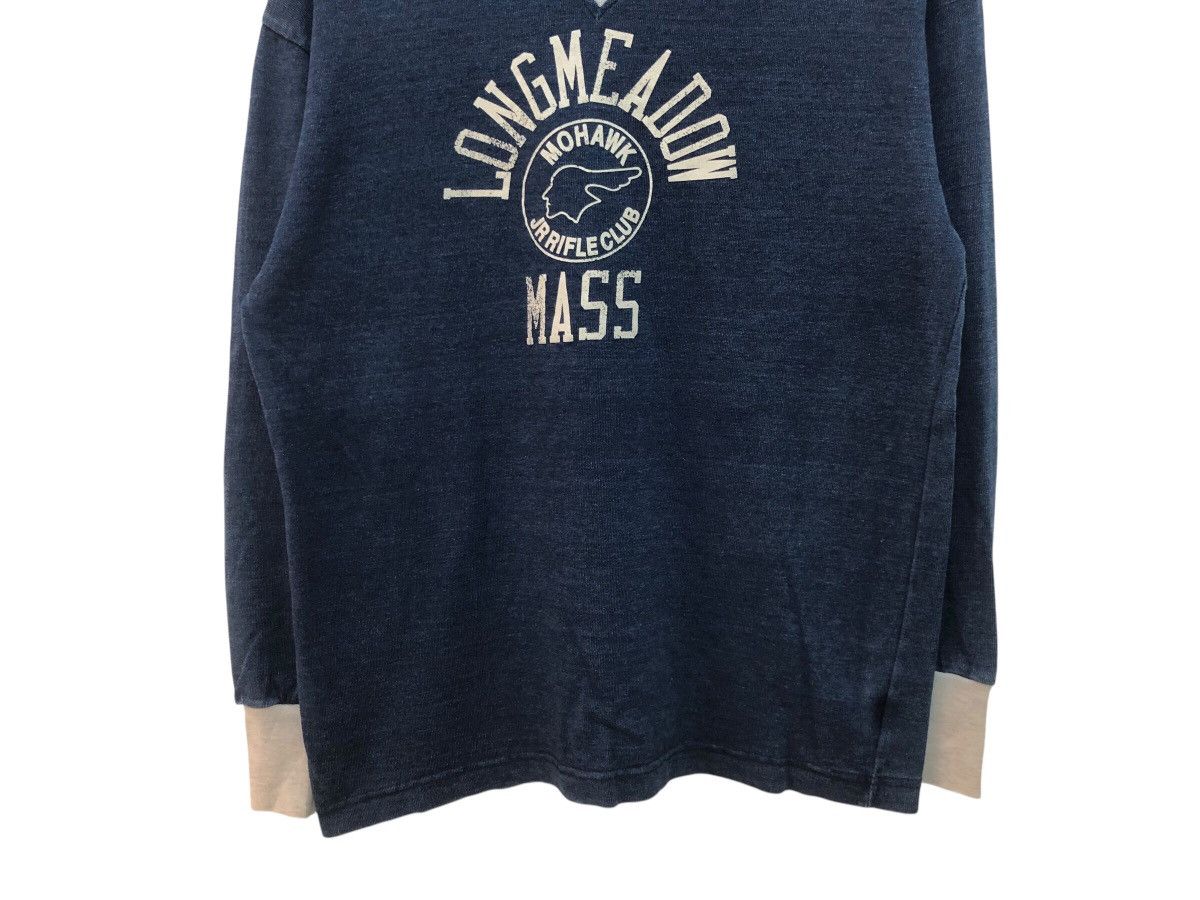 Indigo × Vintage RARE 🔥 50s 60s INSPIRED SINGLE V INDIGO BLUE LONGMEADOW MASS Size US L / EU 52-54 / 3 - 4 Thumbnail