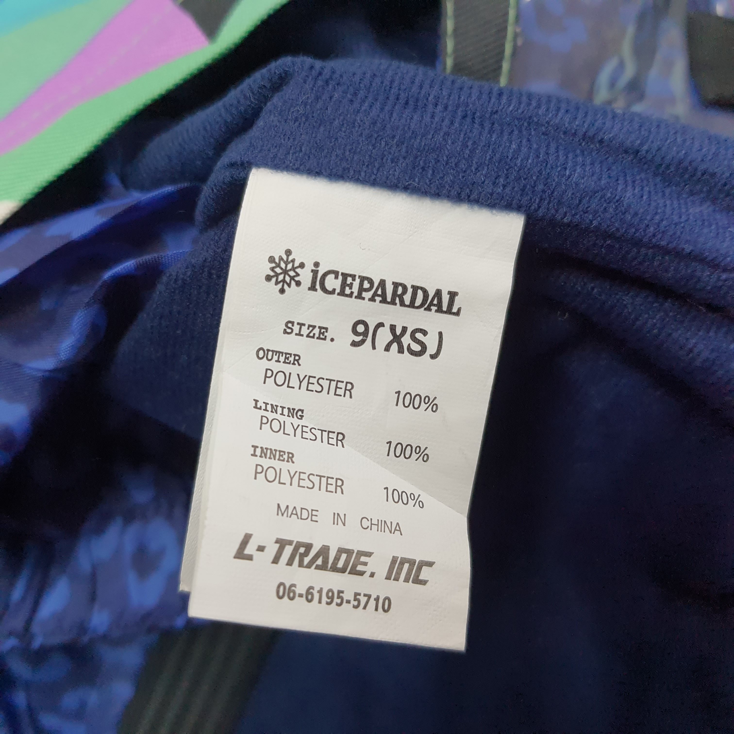 Gear for Sports Vintage Ice Pardal Ski Winter Shell Jacket C261N22 Size US S / EU 44-46 / 1 - 9 Thumbnail