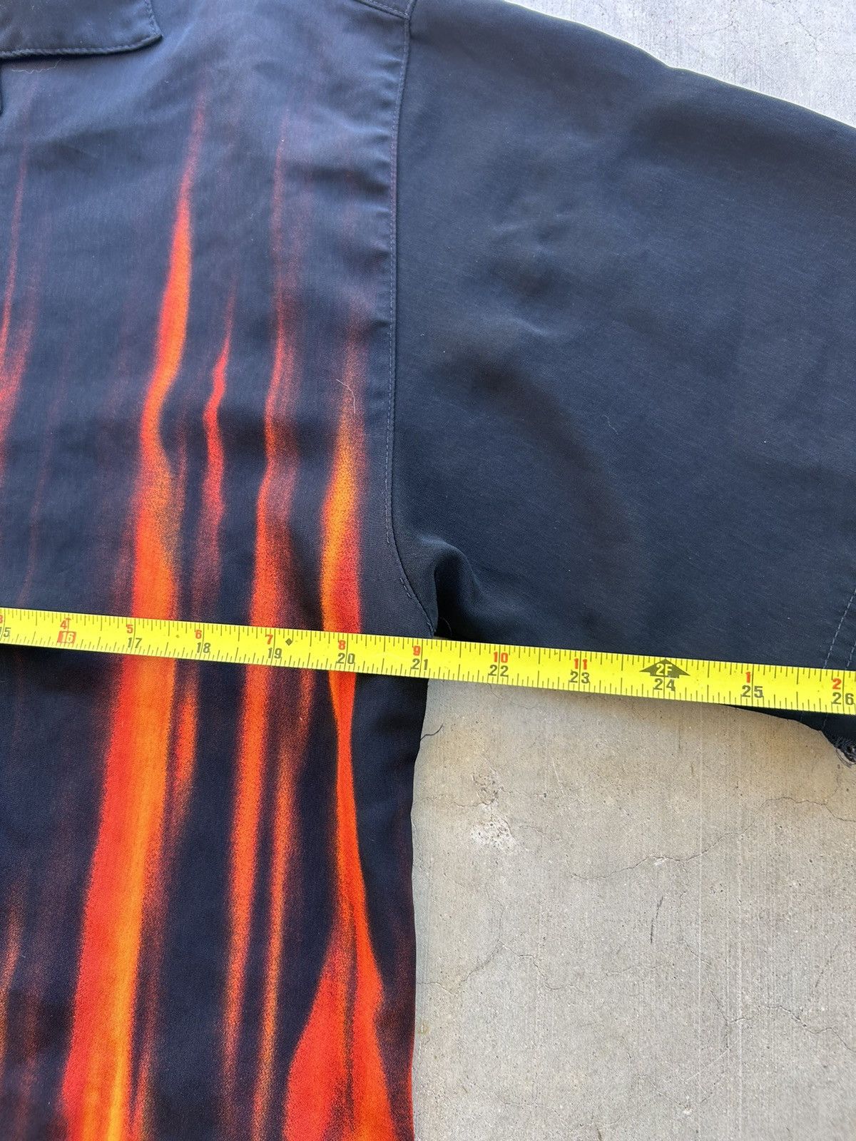 Japanese Brand × Vintage Y2K No Boundaries Flames Button Down T Shirt Size US M / EU 48-50 / 2 - 7 Thumbnail