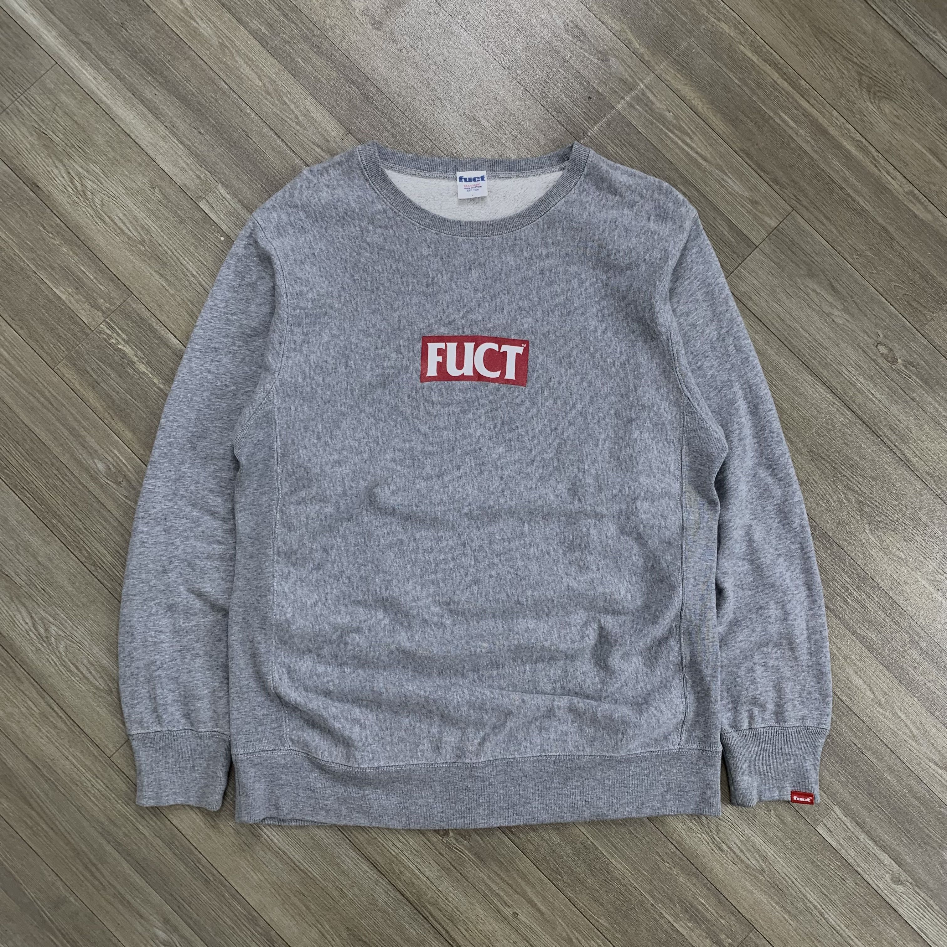FUCT FUCT Logo Box Sweatshirt Size US L / EU 52-54 / 3 - 1 Thumbnail
