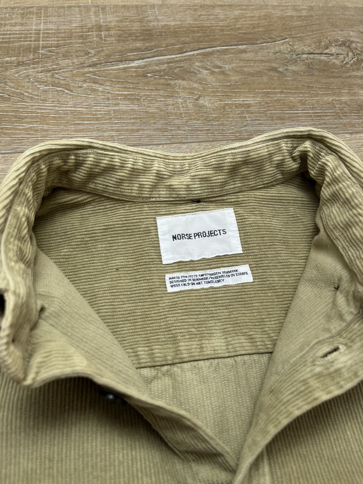 Norse Projects Norse Projects Velvet Anton Corduroy Long Sleeve Shirt 00s Size US M / EU 48-50 / 2 - 5 Thumbnail