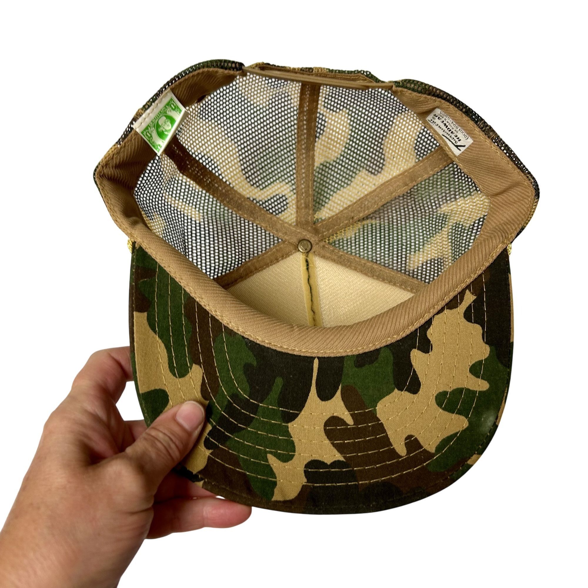 George 80's ROUGHNECK Mesh TRUCKER Hat HI/LO AUTO SUPPLY Snapback Size ONE SIZE - 4 Thumbnail