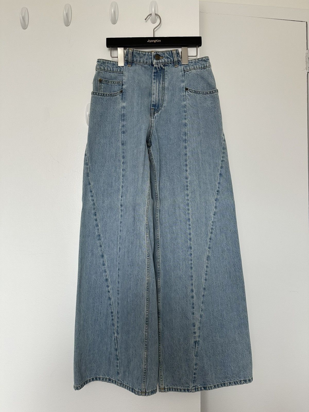 Maison Margiela Maison Margiela Wide Leg Panel Jeans Size US 29 - 1 Thumbnail