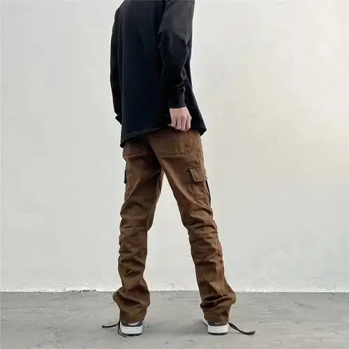 Vintage pleated cargo pants Size US 30 / EU 46 - 2 Thumbnail