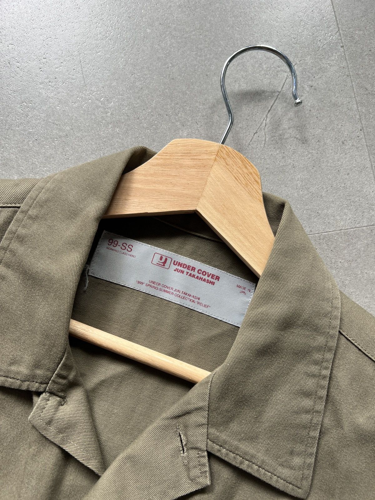 Undercover SS99 Undercover “Relief” Groupie Military Shirt Size US L / EU 52-54 / 3 - 4 Thumbnail