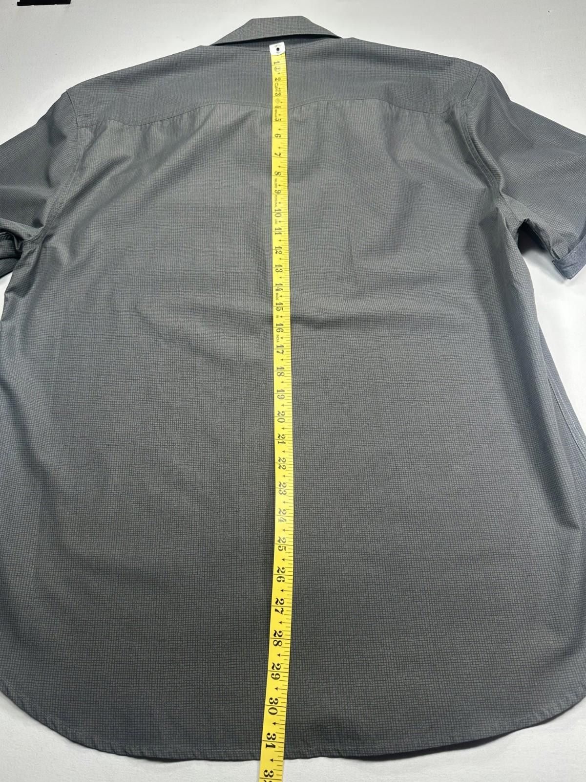Ecko Unltd. Ecko Unlimited Short Sleeve Button Down Shirt Gray Mens XL Size US XL / EU 56 / 4 - 5 Thumbnail