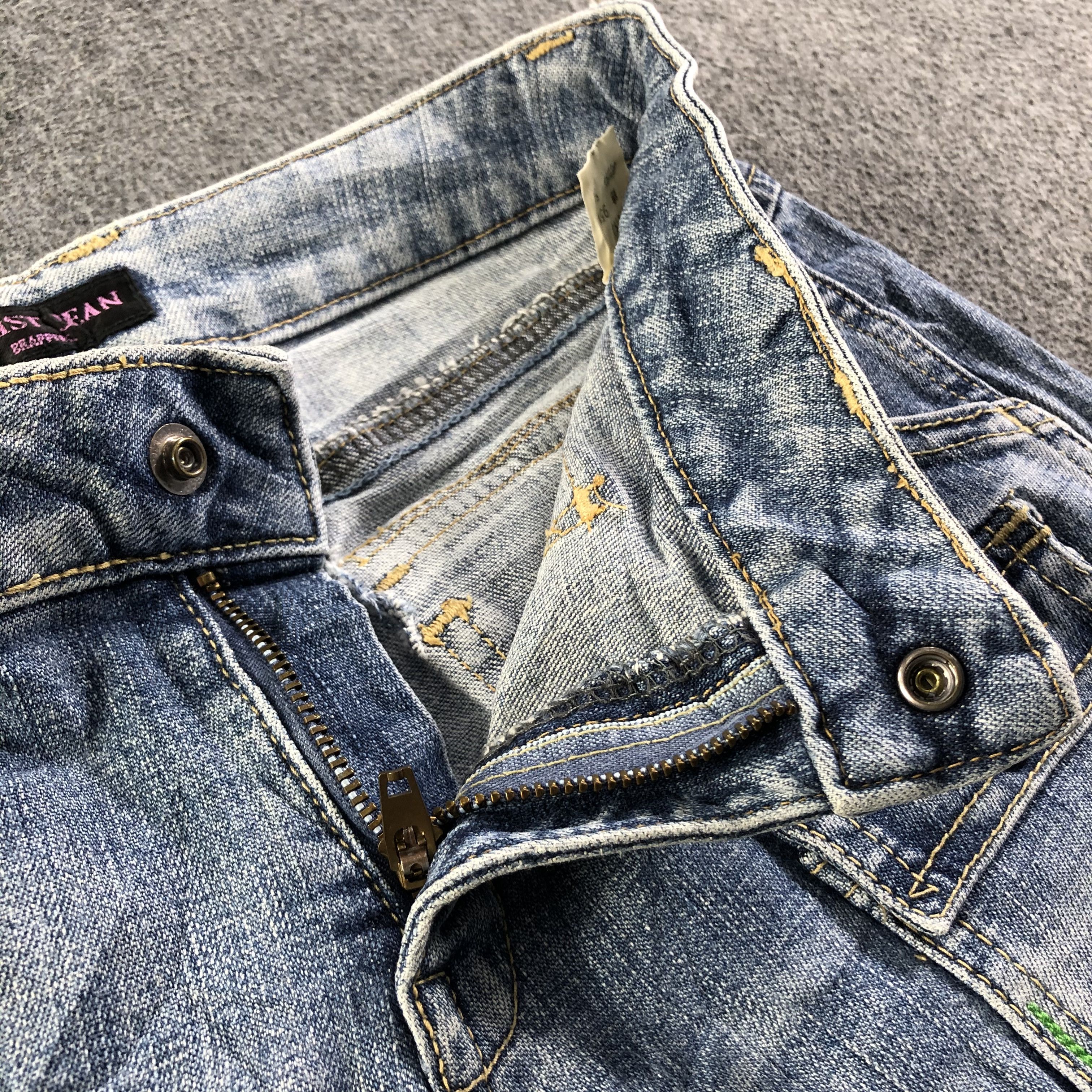 Vintage Vintage Nudist Jean Brappers -J3804 Size 27" / US 4 / IT 40 - 7 Thumbnail
