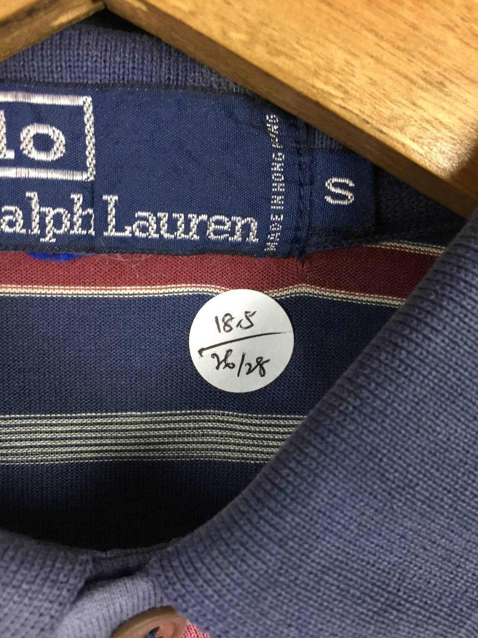Polo Ralph Lauren Vtg Polo Ralph Lauren Pony Logo Striped Polo Shirt Size US S / EU 44-46 / 1 - 16 Thumbnail
