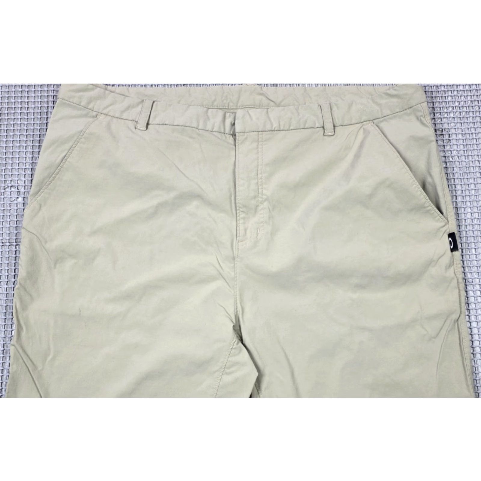 Oakley Oakley Pants Men 40x31 Regular Fit Performance Outdoors Trek Logo Beige Stretch Pants Size US 40 / EU 56 - 2 Thumbnail