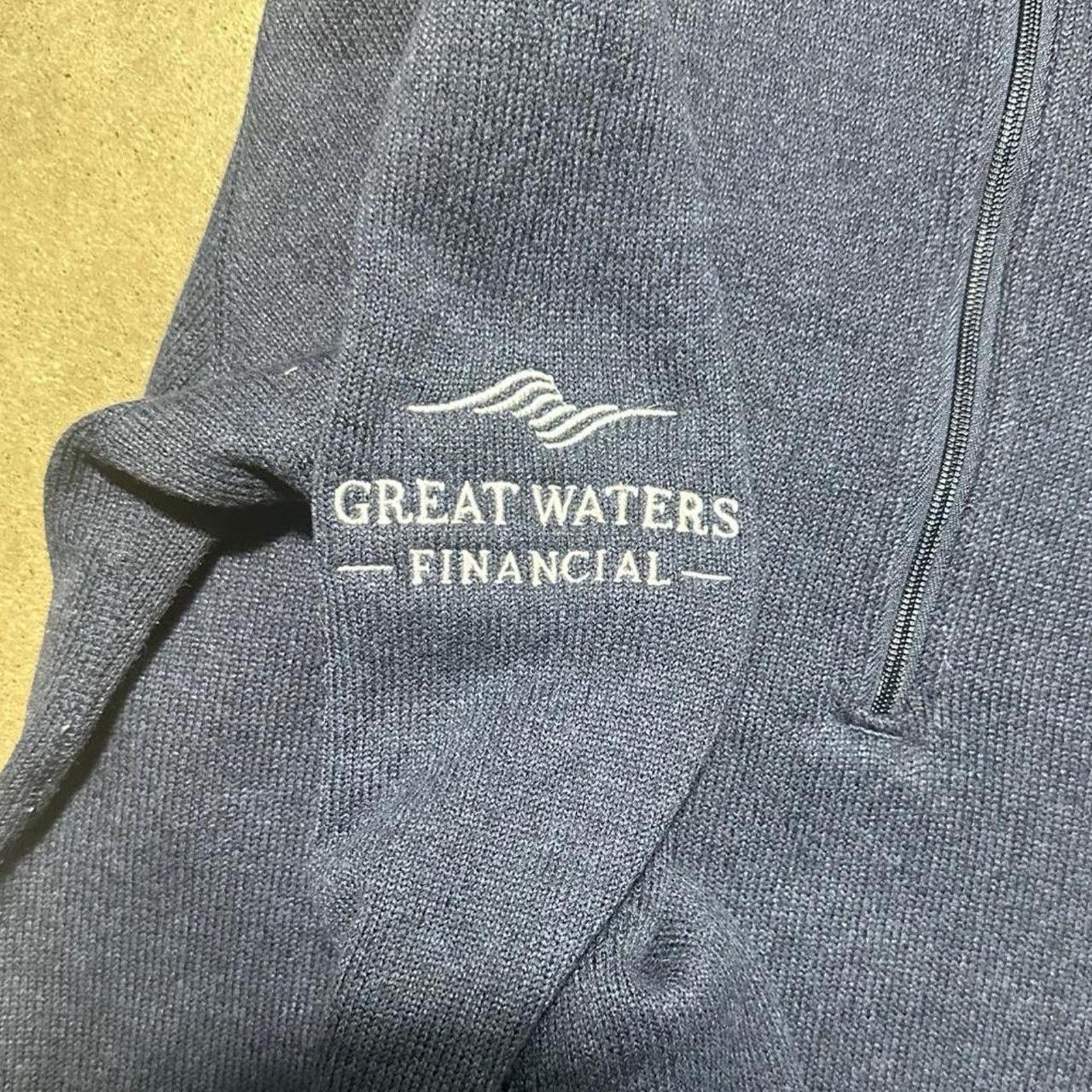 Patagonia Patagonia Navy Blue 1/4 Zip Fleece Sweatshirt Sweater Size L / US 10 / IT 46 - 4 Thumbnail