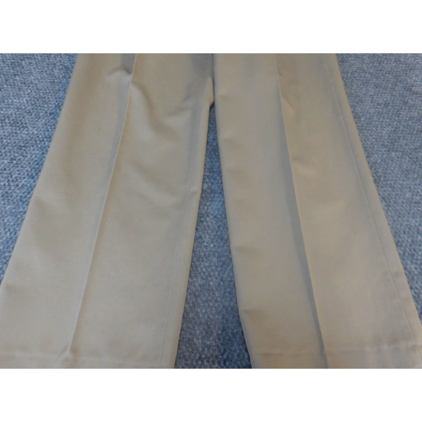 Haggar Haggar Pants 34x29 Gray Straight Mens Regular Dress Pants Casual Flat Front Cotton Knit Pocket Modern 29in Inseam Mens Size US 38 / EU 54 - 6 Thumbnail