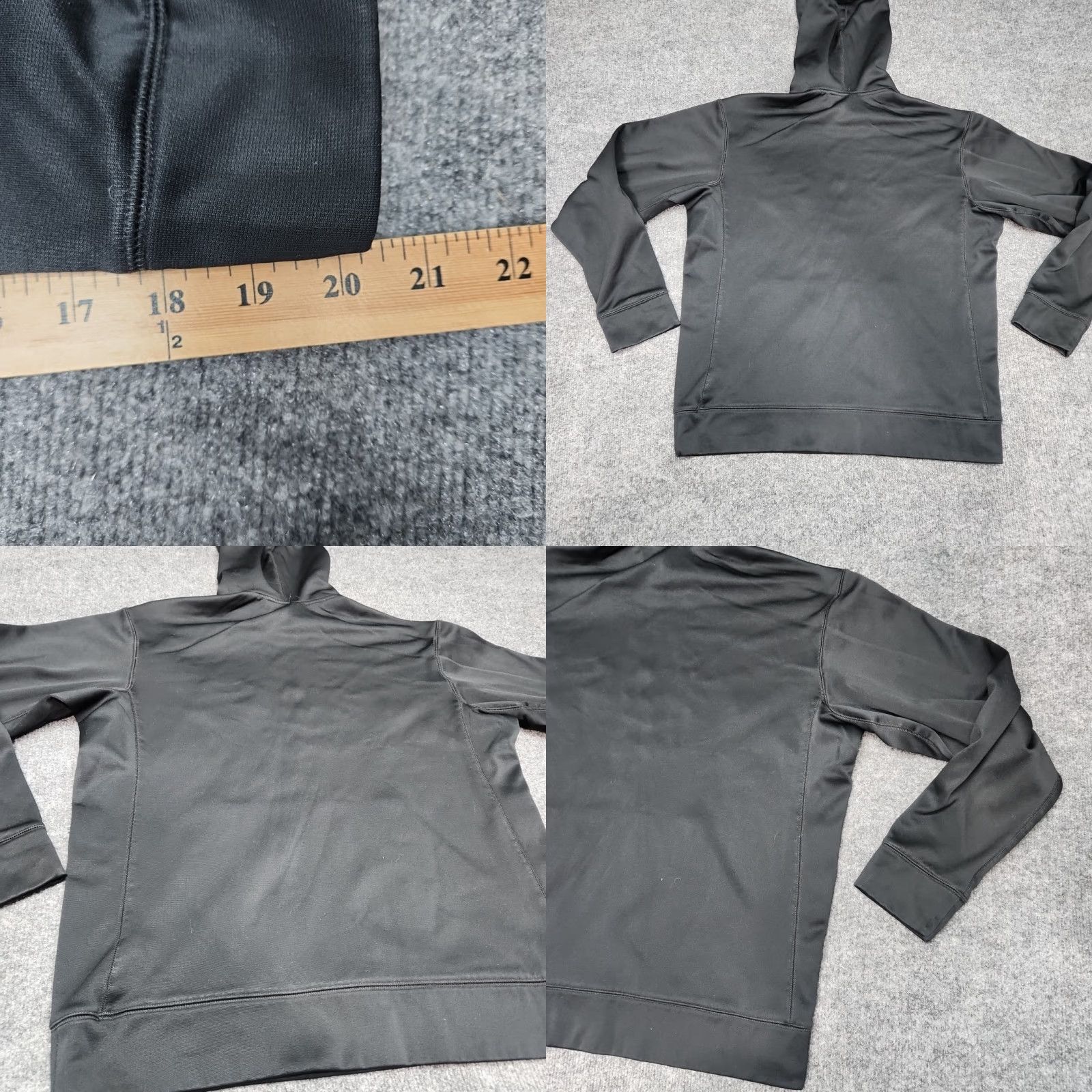 Nike Nike Elite Therma Fit Hoodie Men XL Black Pullover Purple Trim Sports Gym Training Size US XL / EU 56 / 4 - 9 Thumbnail