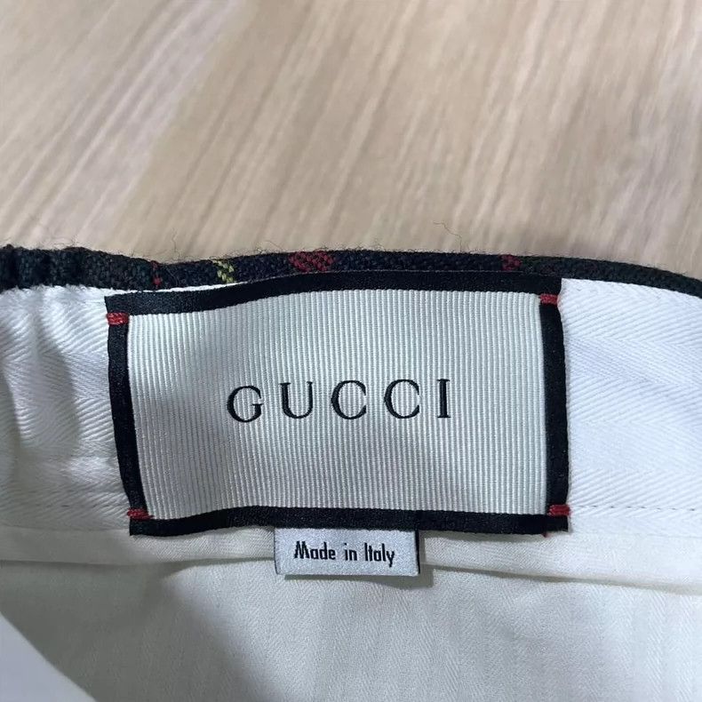 Gucci Gucci Pure wool plaid trousers 2502-Nextarrow Size US 34 / EU 50 - 7 Thumbnail