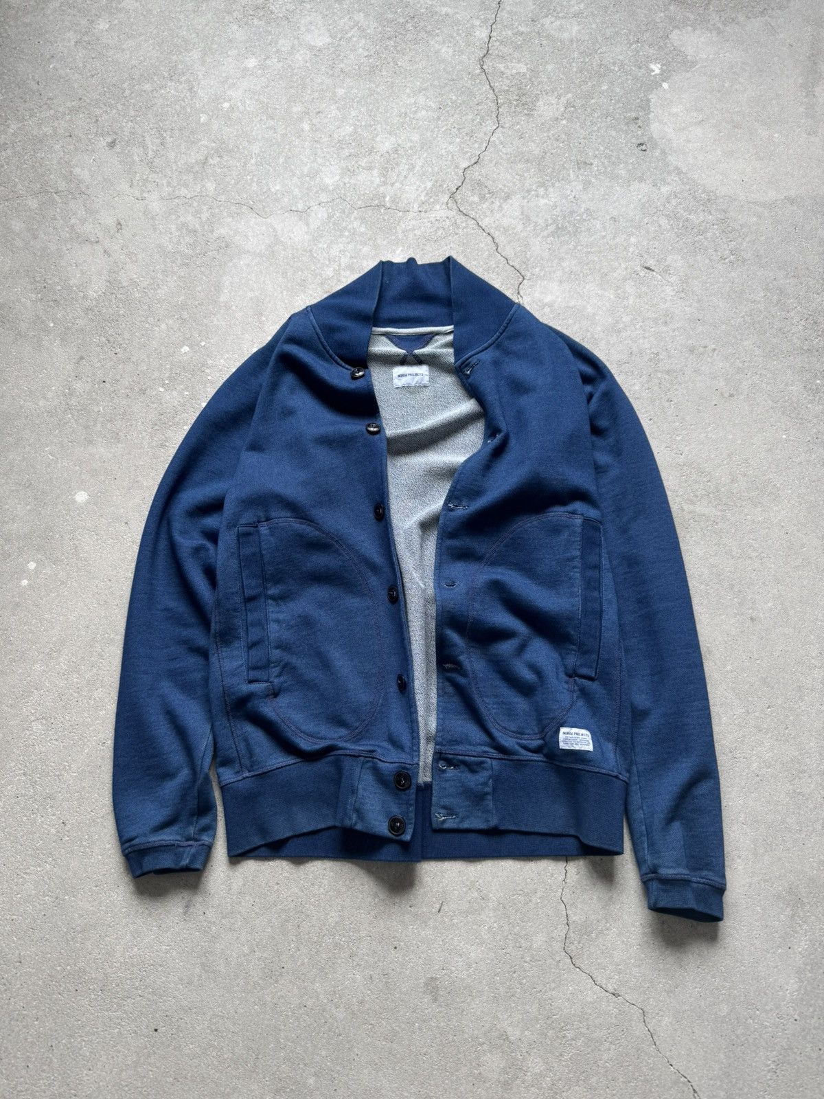 Norse Projects × Vintage Vintage Norse Project Cardigan Navy Size US L / EU 52-54 / 3 - 3 Thumbnail
