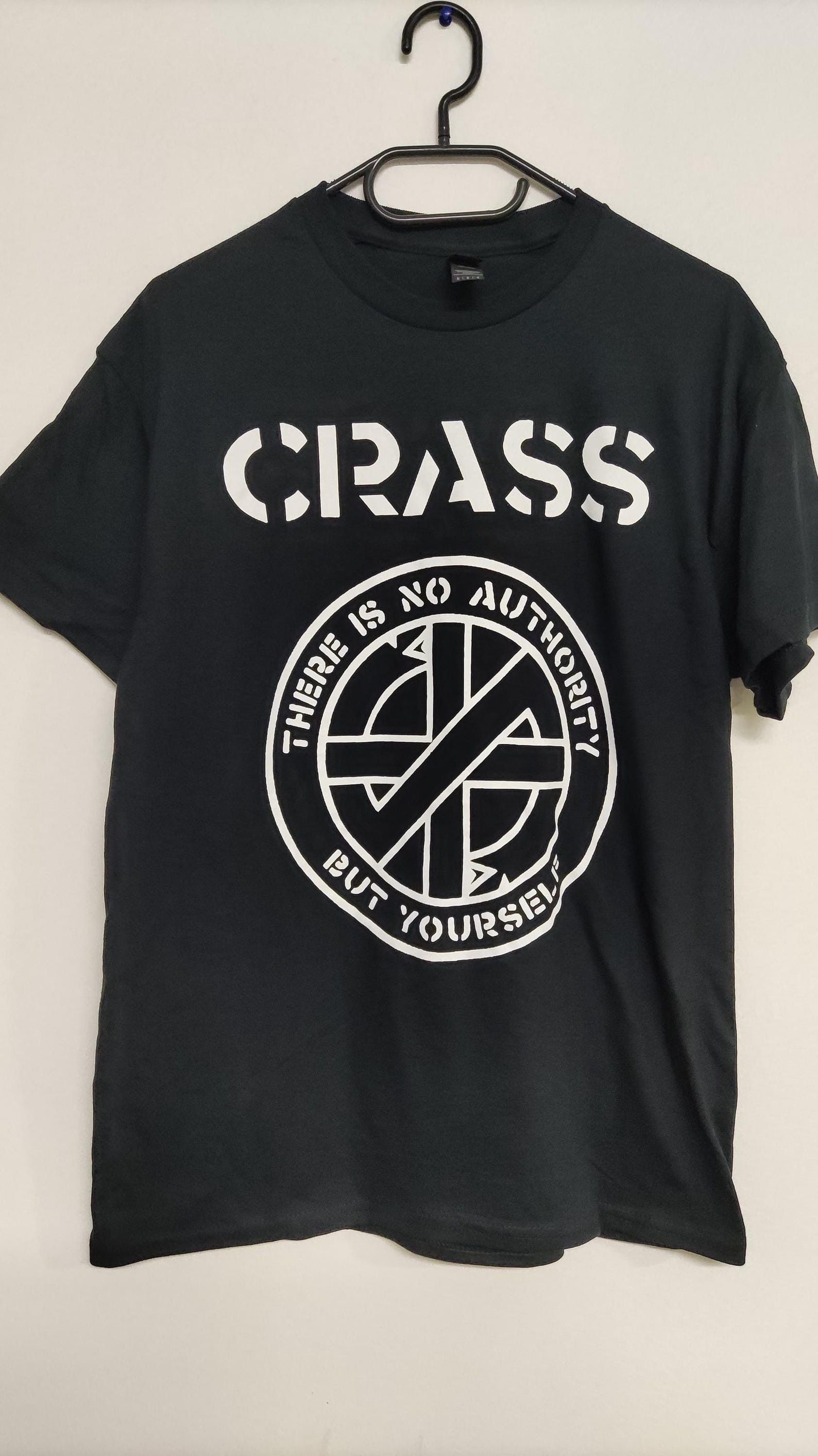 Gildan Crass There Is No Authority But Yourself T-shirts Size US M / EU 48-50 / 2 - 1 Thumbnail