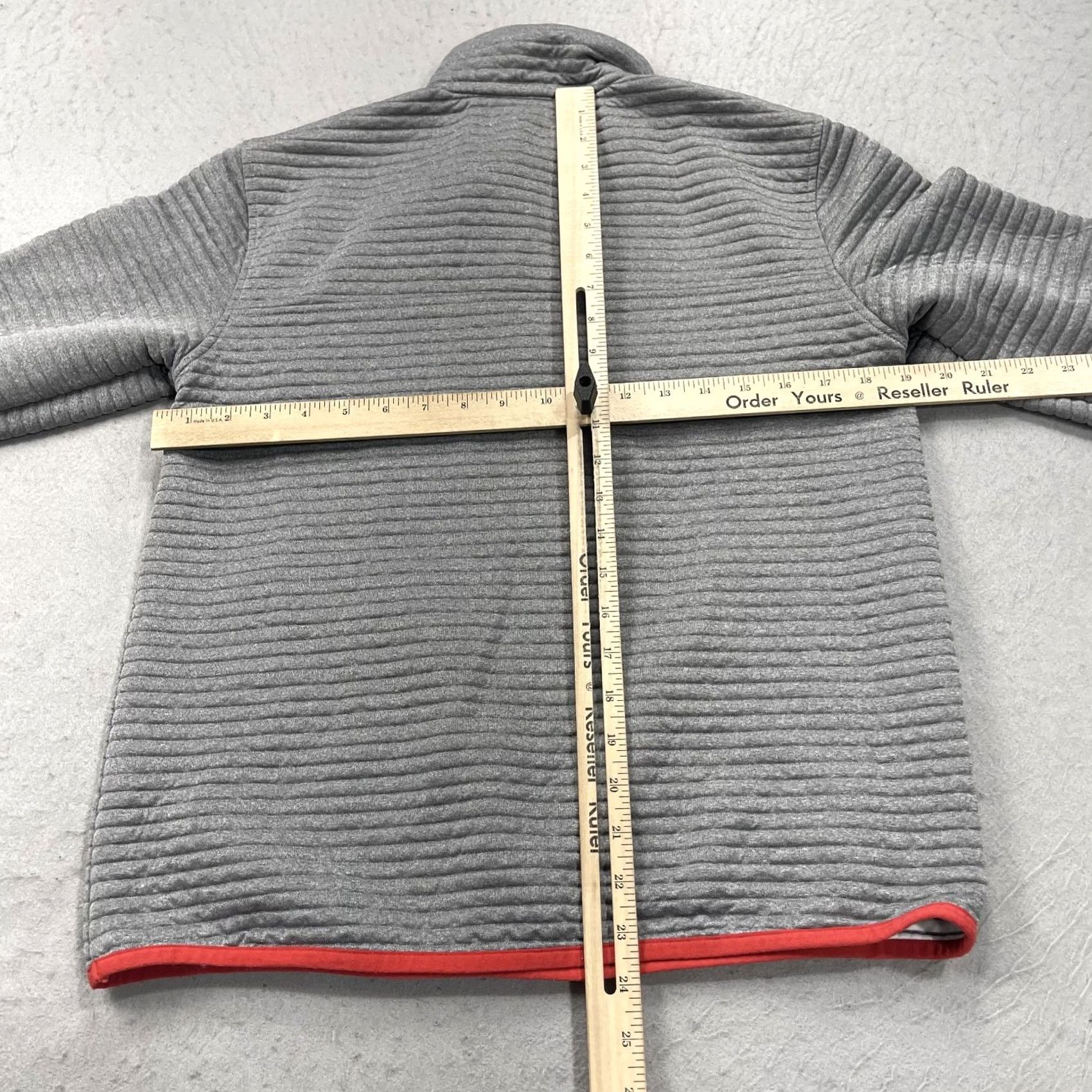 Vintage LL Bean Jacket Mens Small Gray Airlight Knit Pullover Quilted Snap T Outdoor Shirt Size US S / EU 44-46 / 1 - 5 Thumbnail