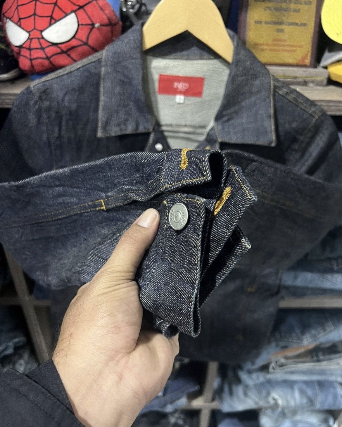 Yohji Yamamoto 🔥Inéd Jeans Yohji Yamamoto Denim Jacket Size S / US 4 / IT 40 - 13 Thumbnail