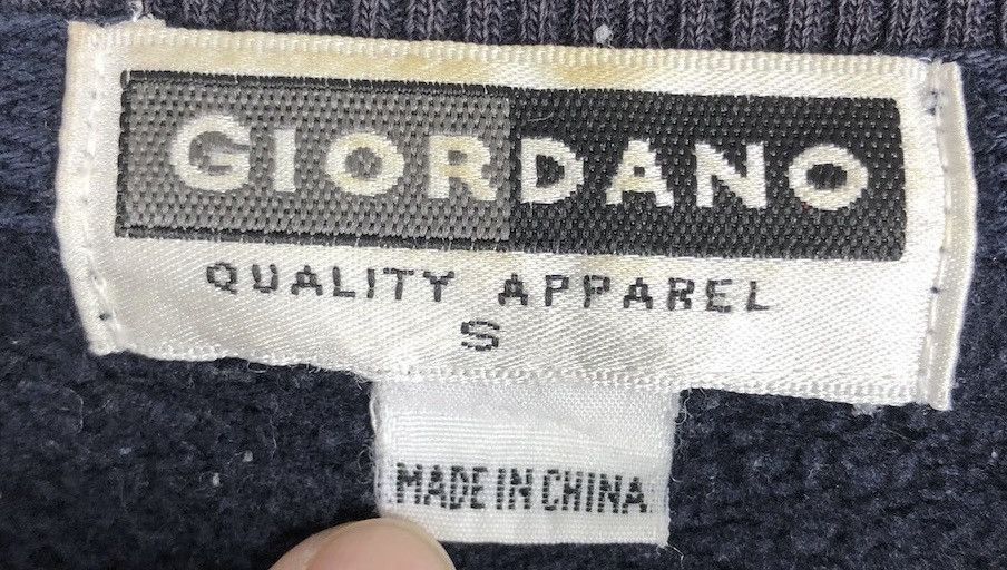 Giordano 🔥Giordano Gioathletic Fleece Hoodies Size US L / EU 52-54 / 3 - 10 Thumbnail