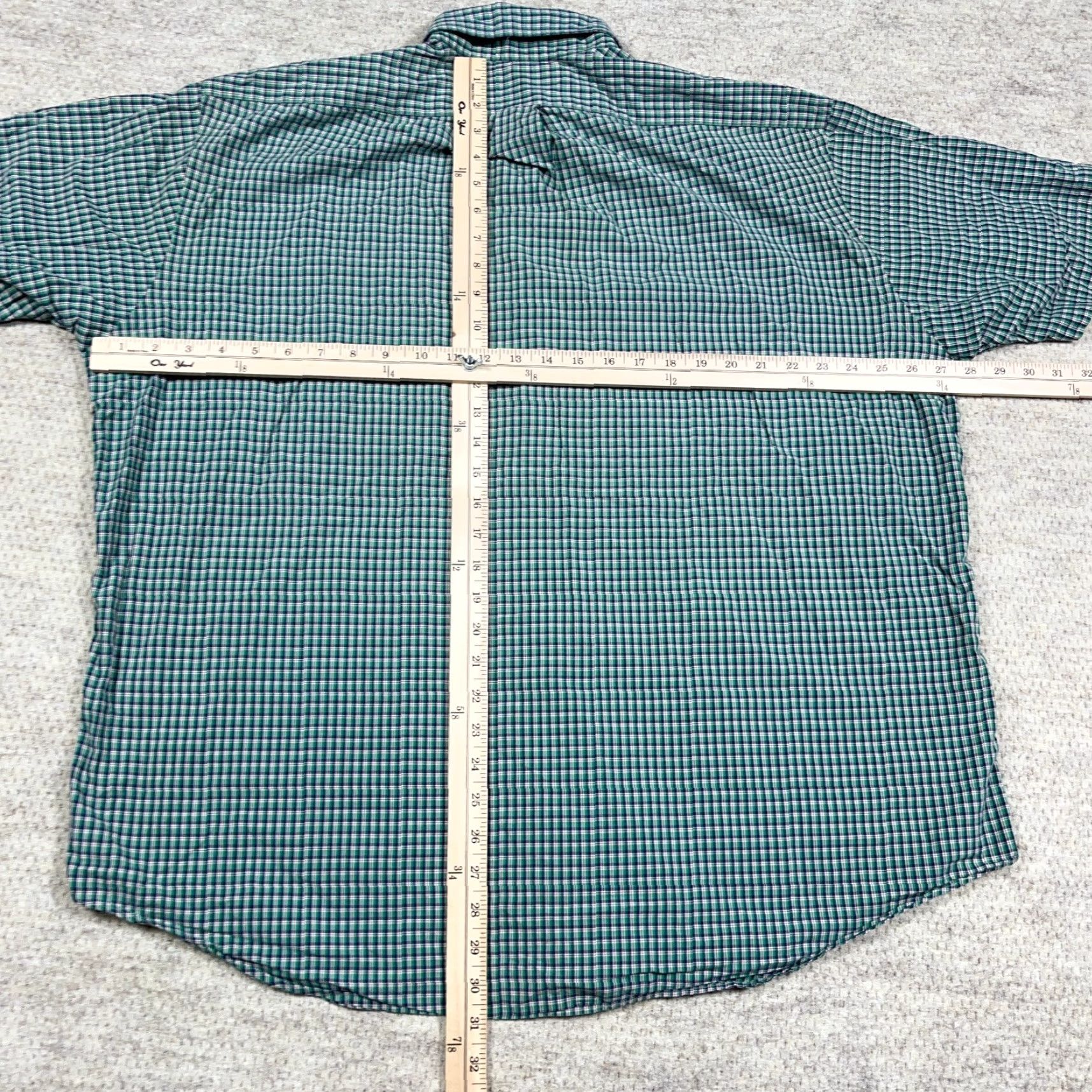 Ralph Lauren Ralph Lauren Shirt Men XL Green Plaid Button-Up Blake Regular Pocket Cotton Size US XL / EU 56 / 4 - 5 Thumbnail