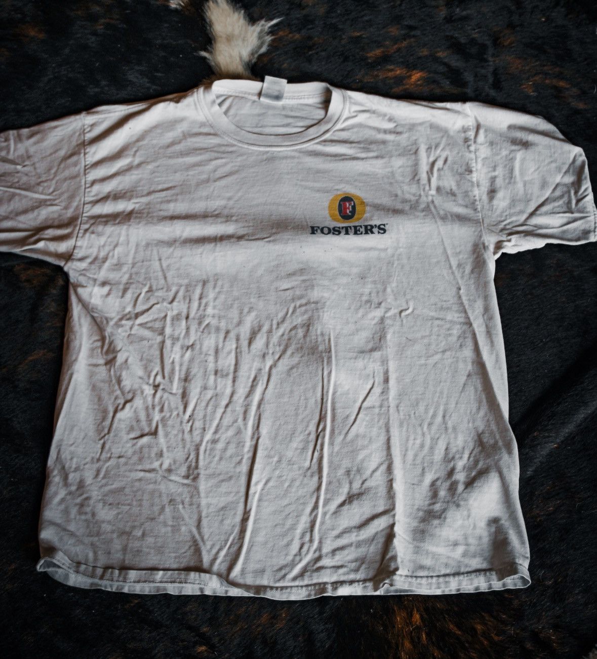 Vintage Fosters T-Shirt Size US XL / EU 56 / 4 - 1 Thumbnail