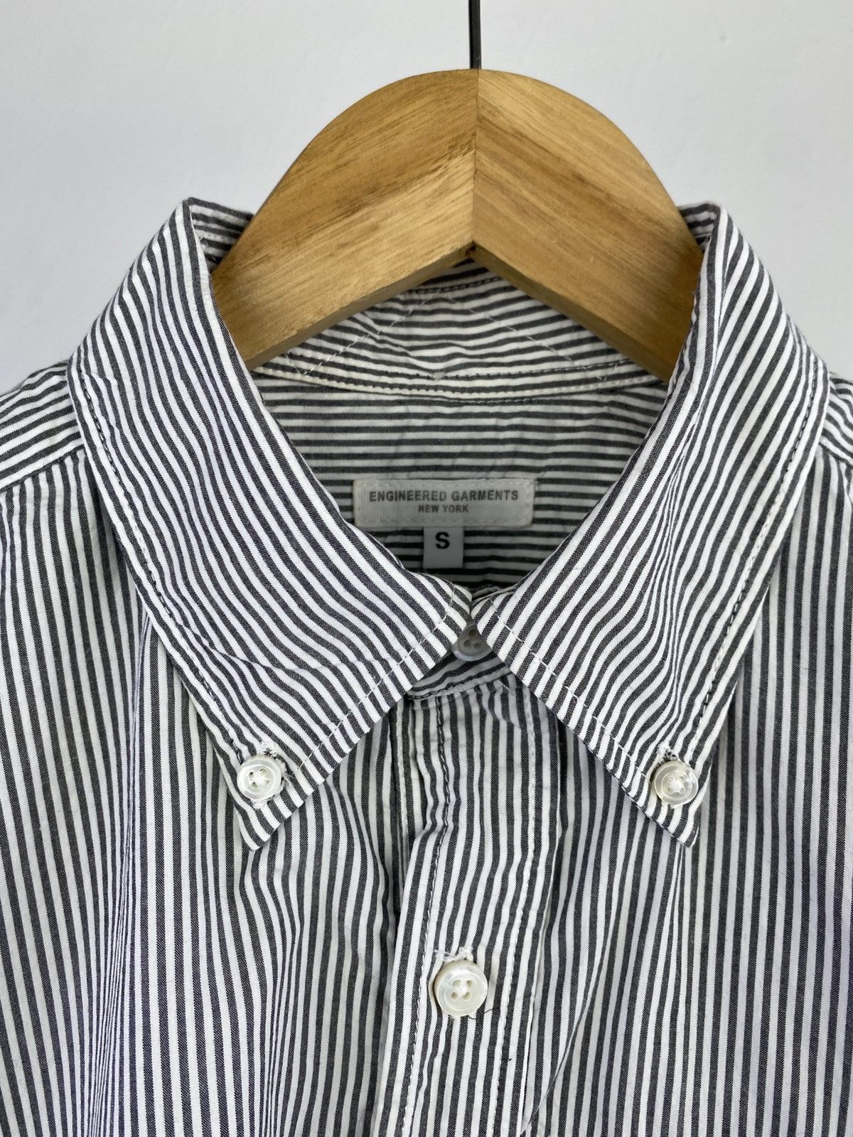 Engineered Garments Engineered Garments Stripped Pullover Shirt Size US S / EU 44-46 / 1 - 3 Thumbnail