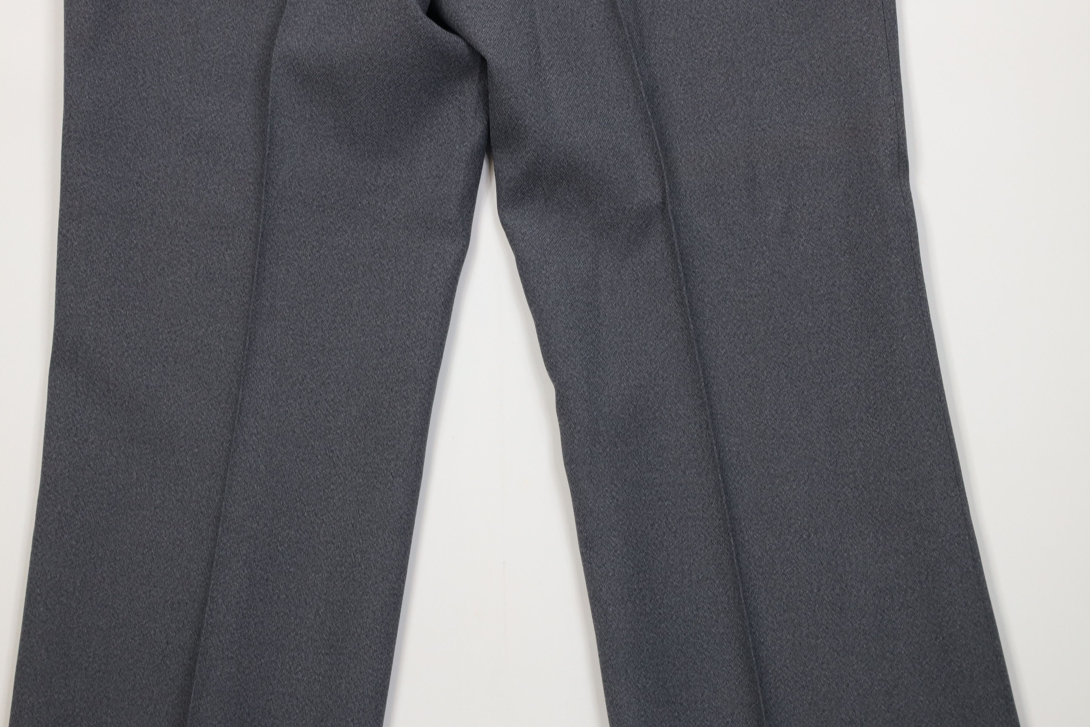 Vintage Vintage 70s Streetwear Wide Leg Chino Pants Heather Gray USA Size US 30 / EU 46 - 11 Thumbnail