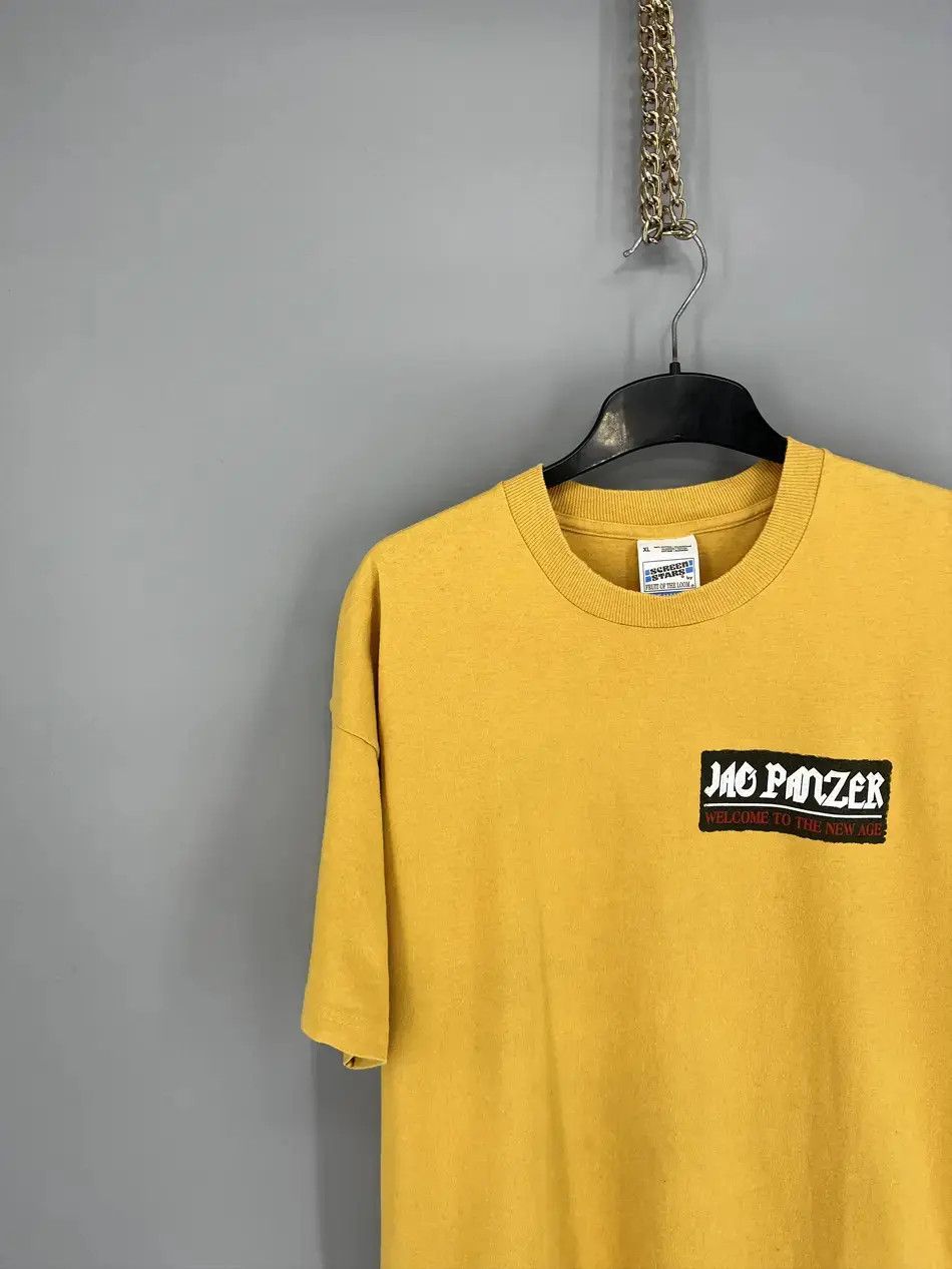 Band Tees Vintage 90s Jag Panzer Mark Briony "The Ace of Mastery" Size US XL / EU 56 / 4 - 4 Thumbnail