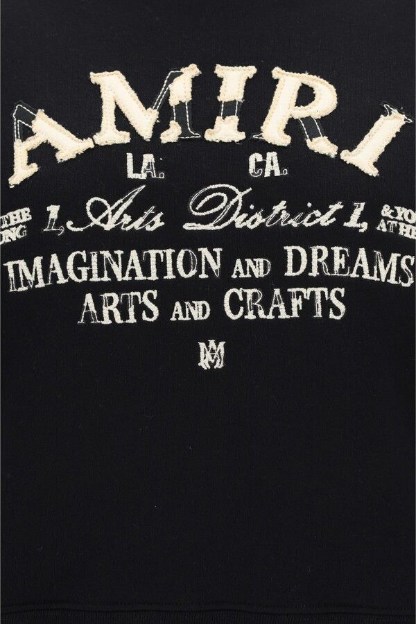 Amiri o1y0425 Sweatshirt in Black Size XS / US 0-2 / IT 36-38 - 3 Thumbnail