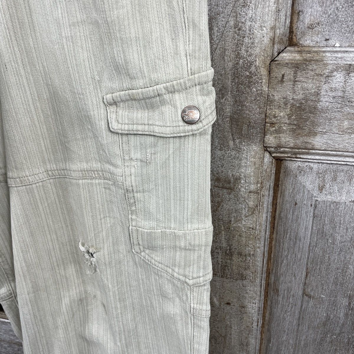 Japanese Brand × Vintage Vintage Dogman Traditional Work Wear Baggy Pants Size US 35 - 11 Thumbnail