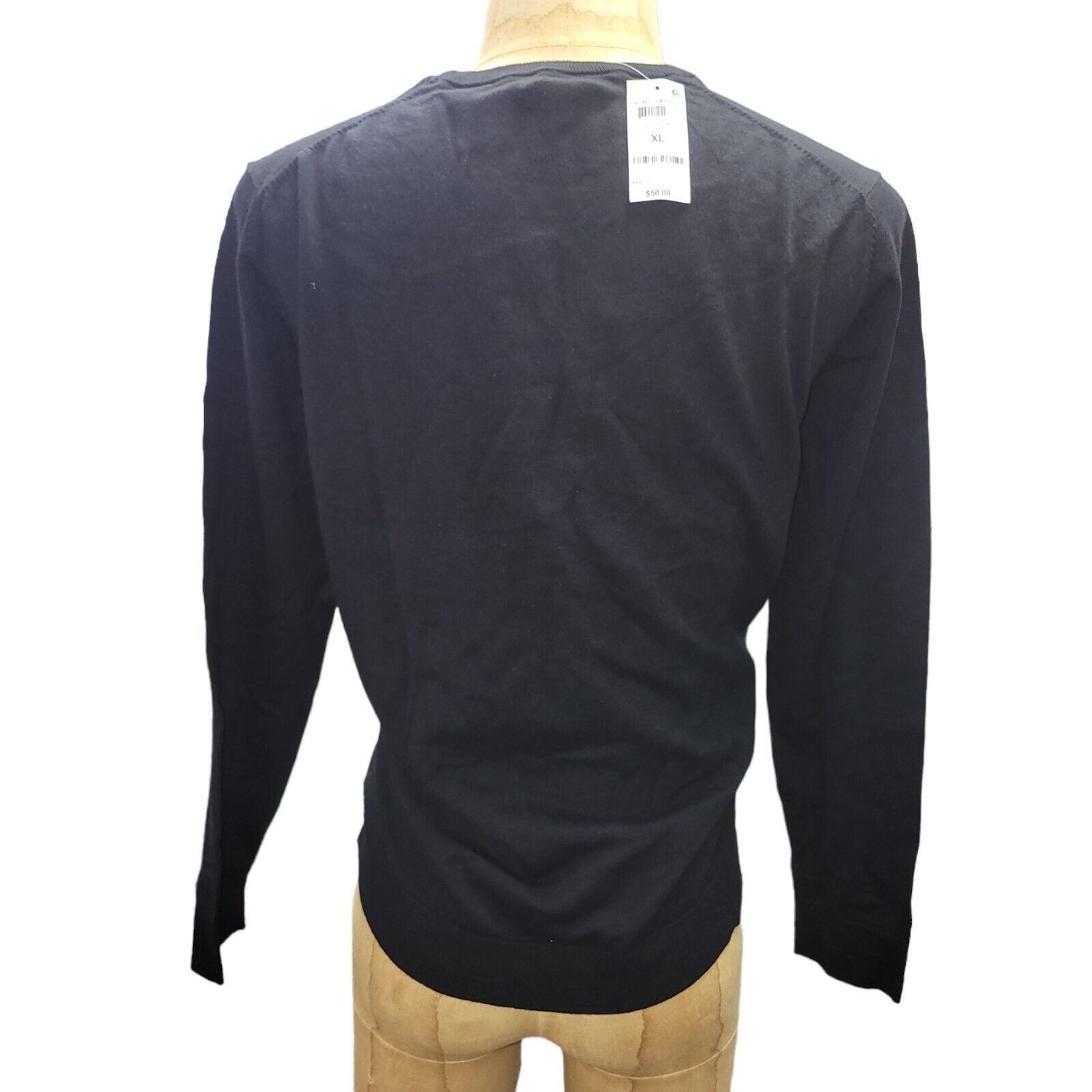 Alfani Men's Alfani Cotton Nylon Blend Sweater. Size XL. New With Size US XL / EU 56 / 4 - 5 Thumbnail
